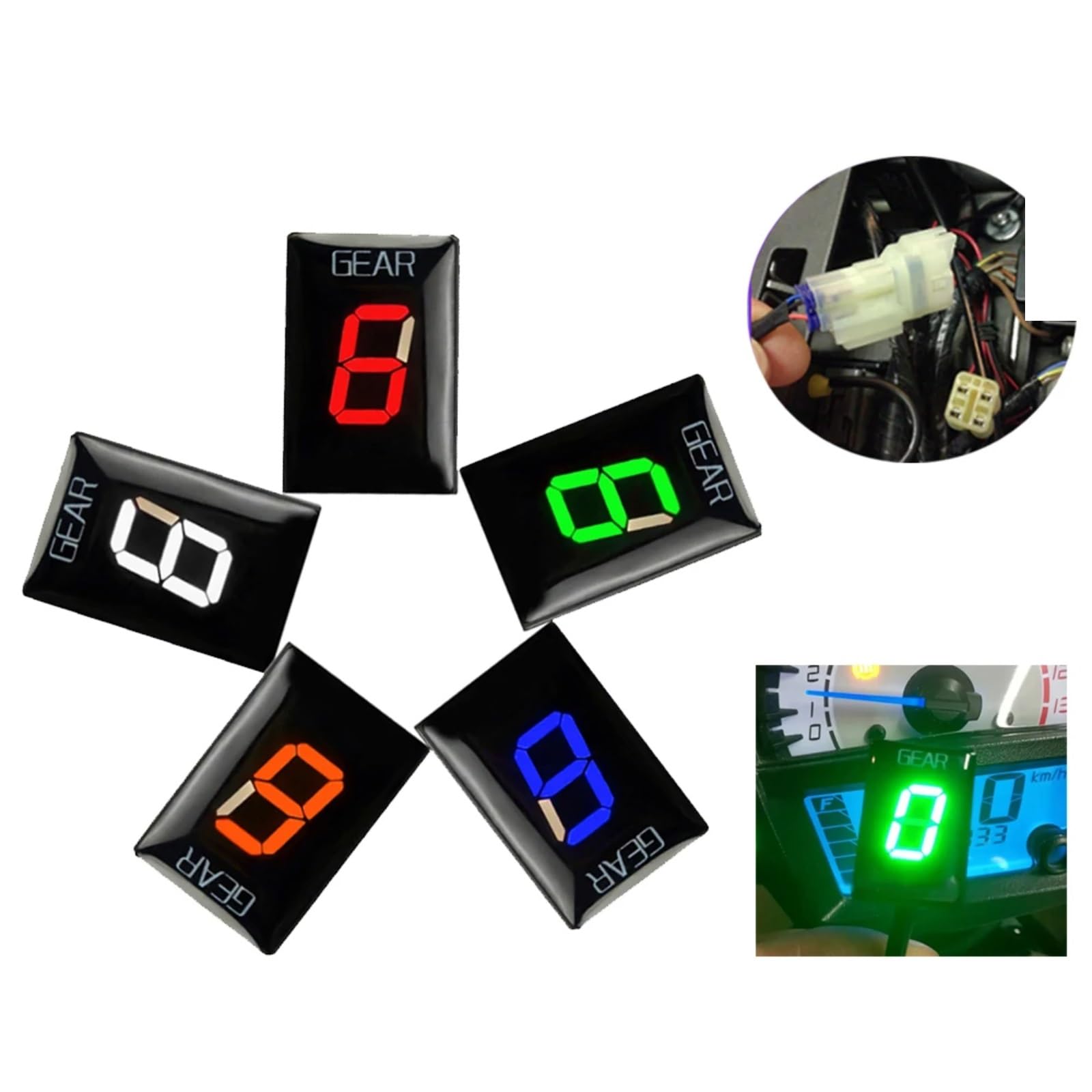 Amazon.co.jp: バイク ギア ディスプレイ Compatible With For Z300
