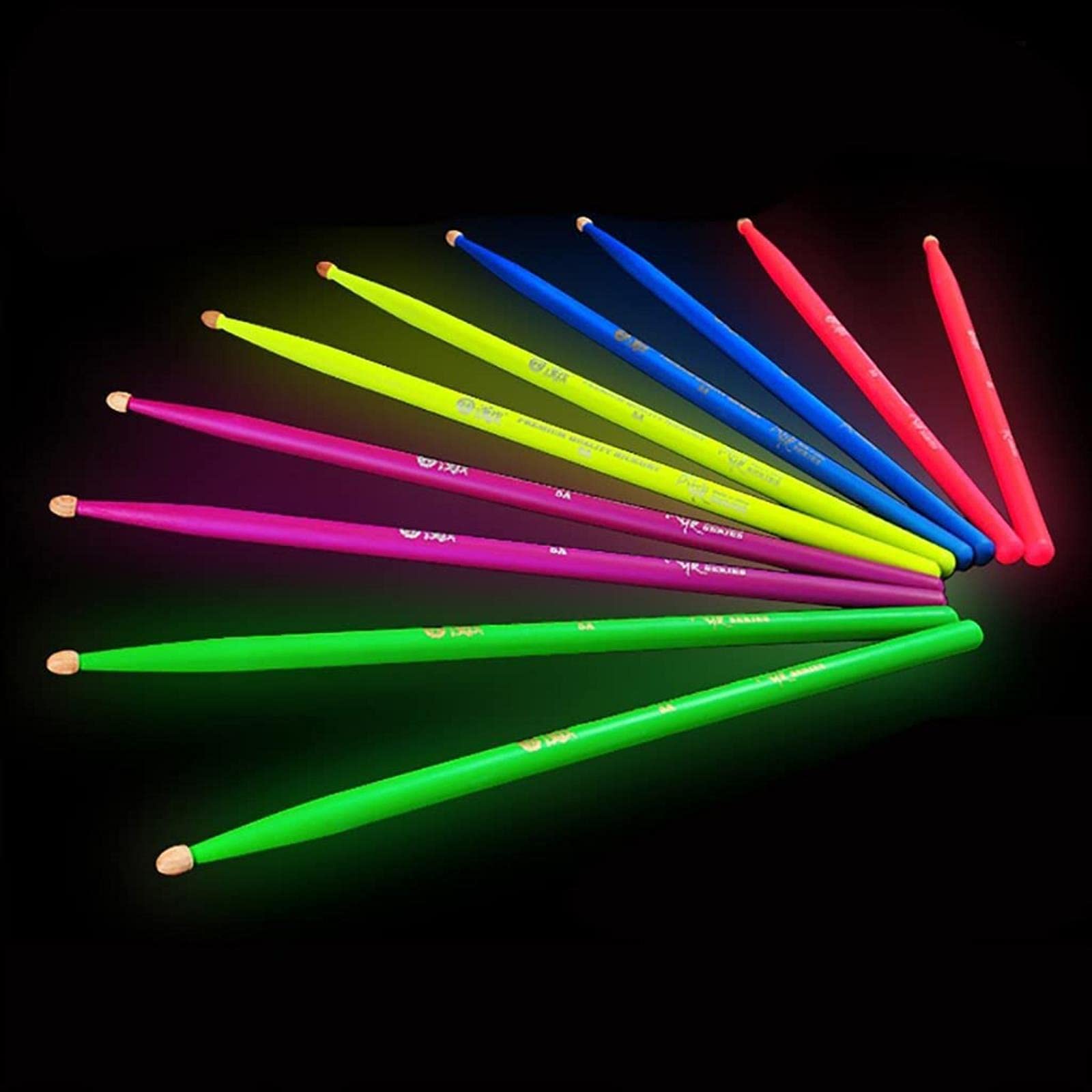 2 Bacchette Per Batteria In Legno, 1 Paio, Professionali, 5A, 7A - 8