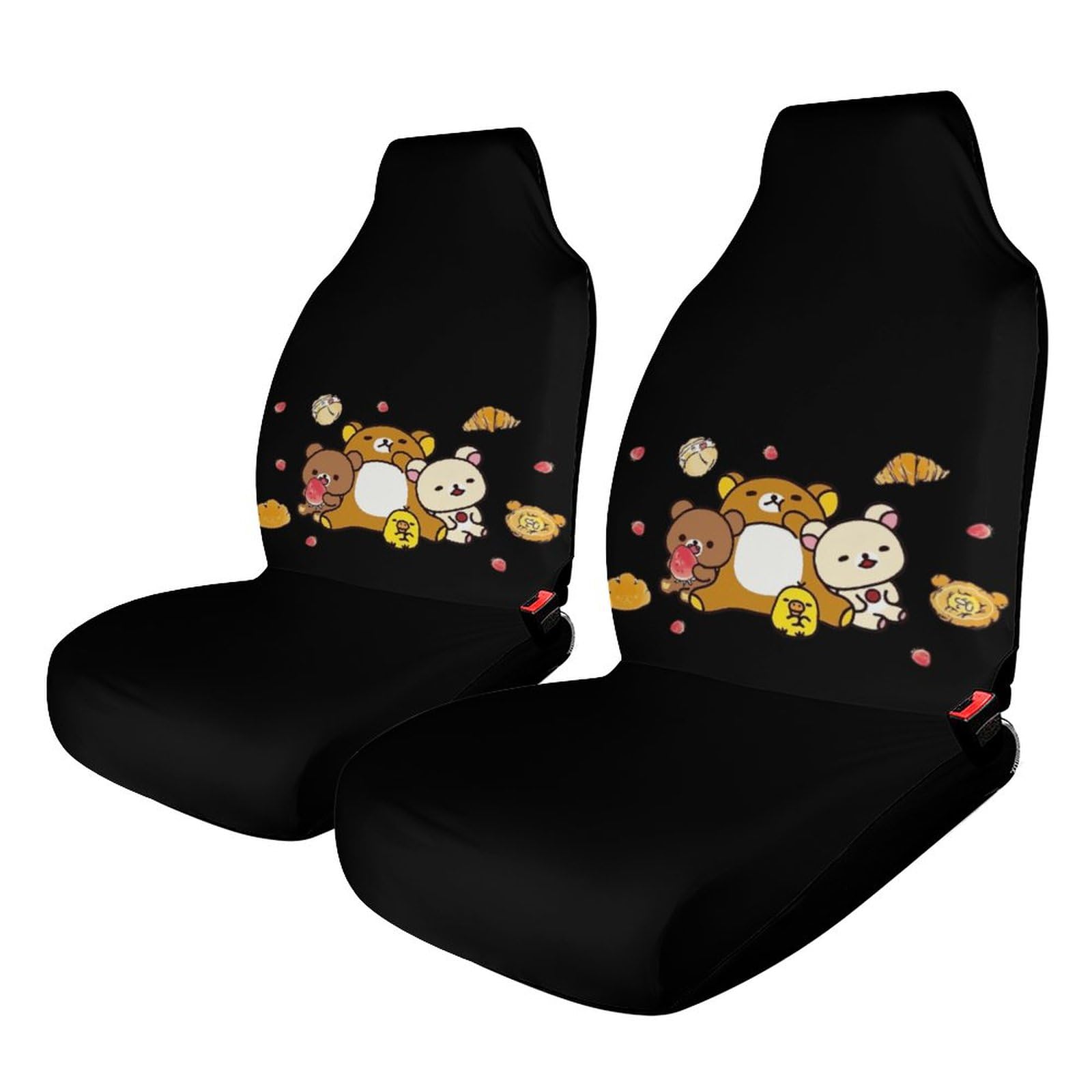 Amazon | リラックマ カーシートカバー 車用 フロントシート