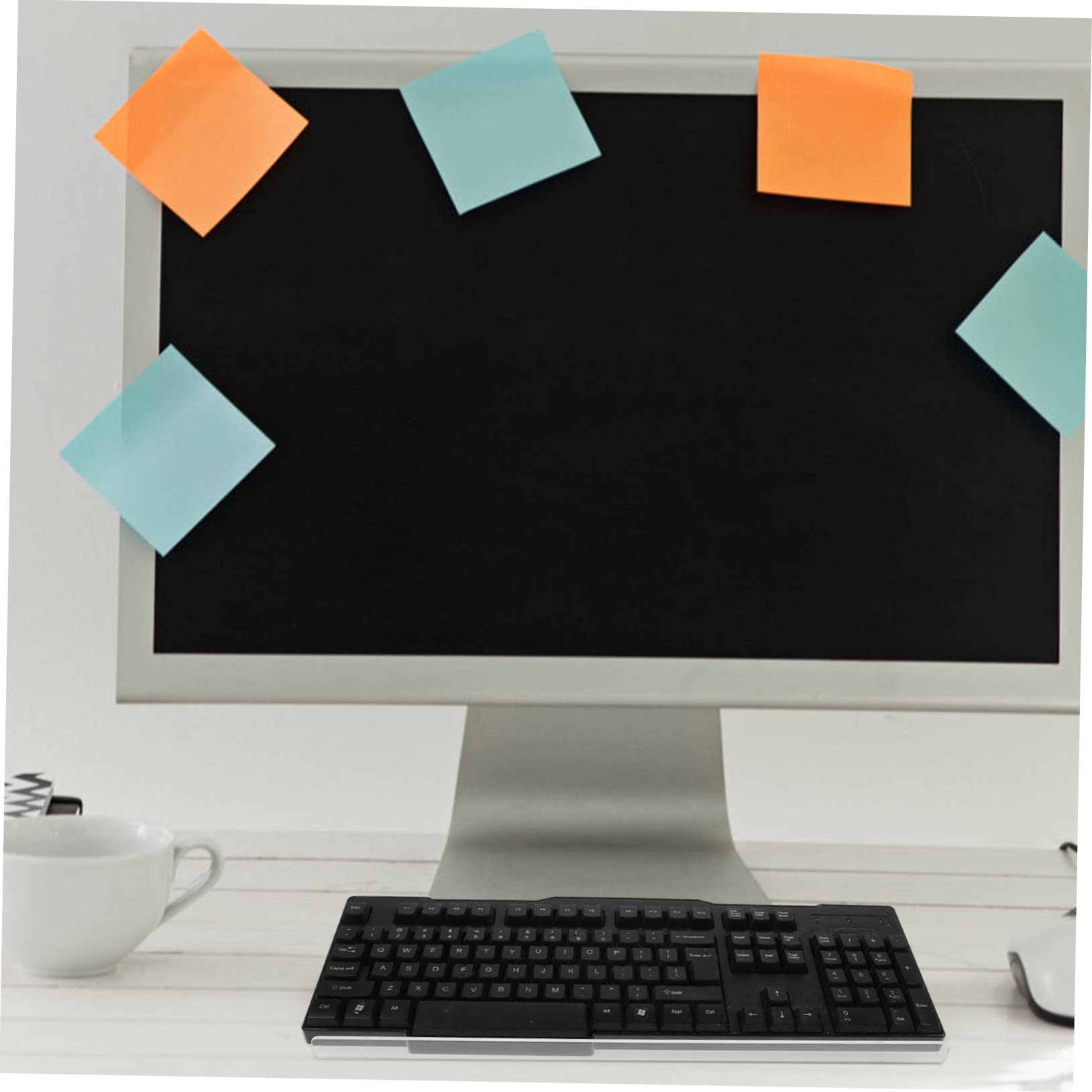 HOMSFOU Computer Keyboard Stand for Desk Acrylic Keyboard Riser Keyboard Tilt Gaming Accessories for Desk