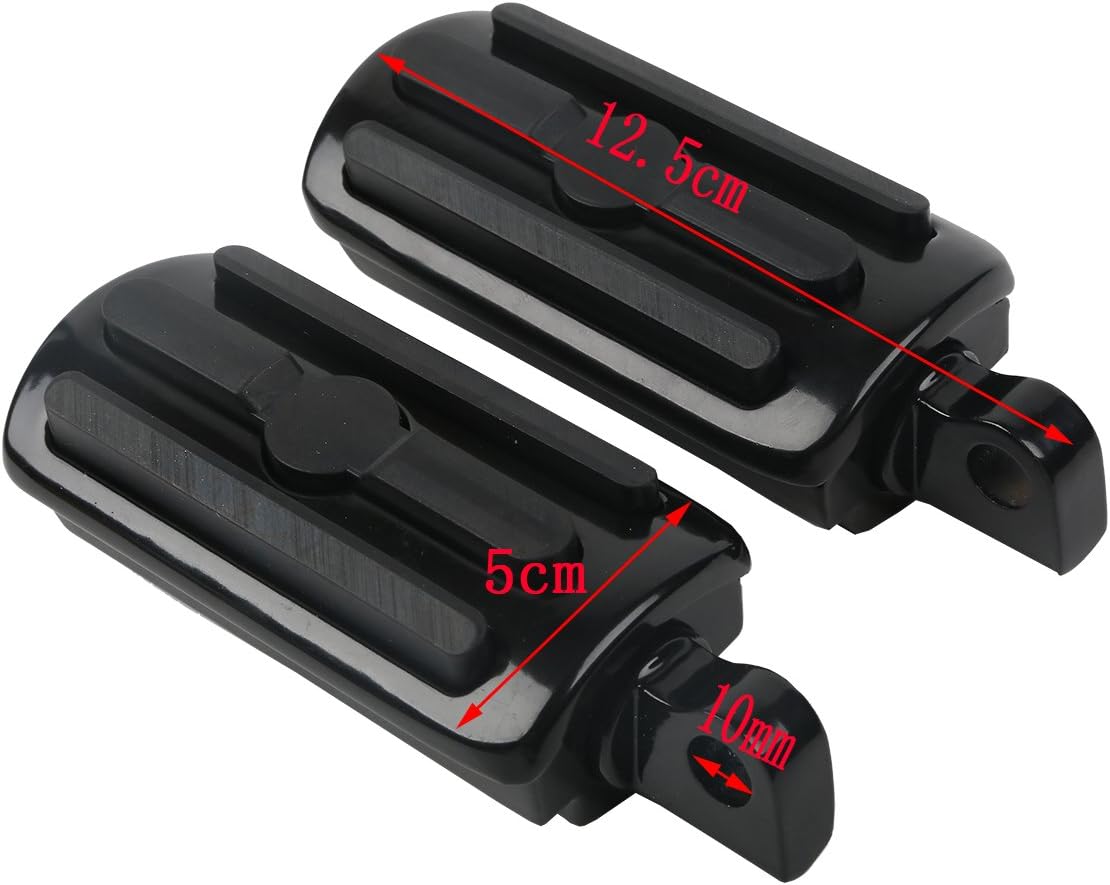 Rear Passenger Foot Peg Mount Support Bracket Fit for Harley Dyna Street Bob 2007-2017 SLMOTO Motorcycle Pegs