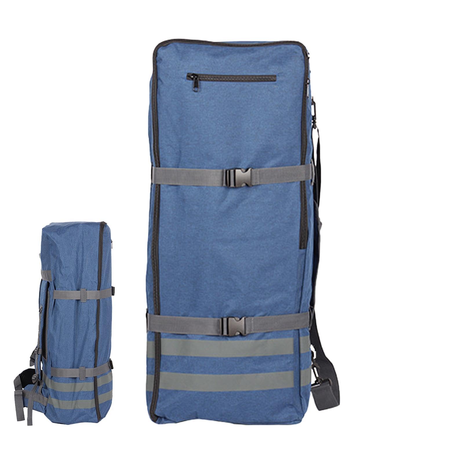 Borsa per stand up paddle, trasporto paddleboard, zaino gonfiabile, capacità 84 l, tracolla regolabile, accessori per sport acquatici all'aperto