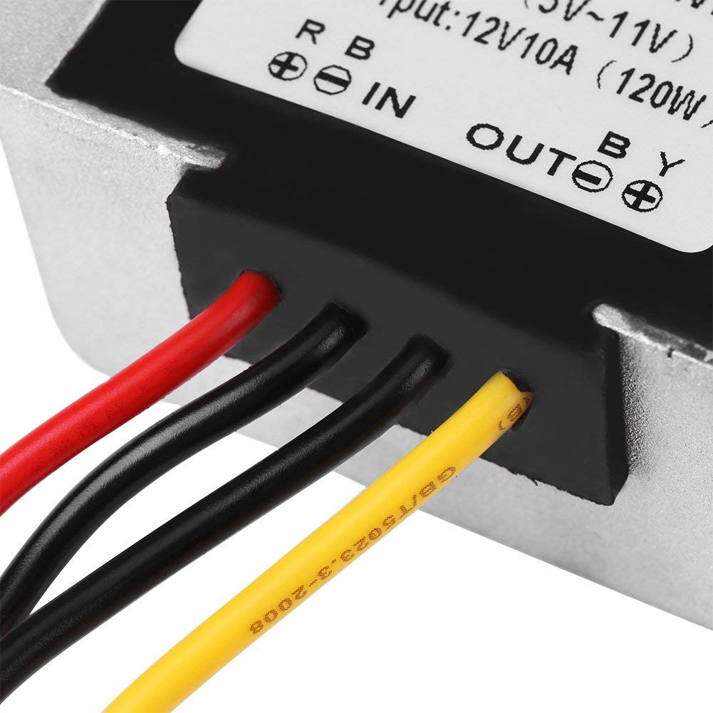 DC-DC Module Convertisseur de Puissance Elévateur Transformateur de Tension Imperméable Entrée 5-11V Sortie 12V 10A 120W