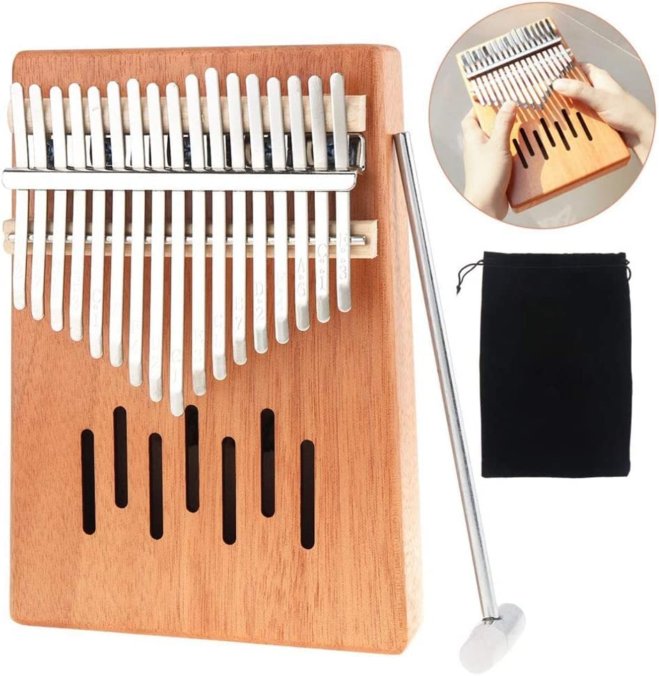 Générique Mini Finger Kalimba Thumb Piano 17 Touches Kalimba monocarte Acajou Cascade Trou de Son Mini Clavier… - Les Beatles, Paul McCartney, John Lennon, RIngo Starr, George Harrison Générique Mini Finger Kalimba Thumb Piano 17 Touches Kalimba monocarte Acajou Cascade Trou de Son Mini Clavier… – Image 4