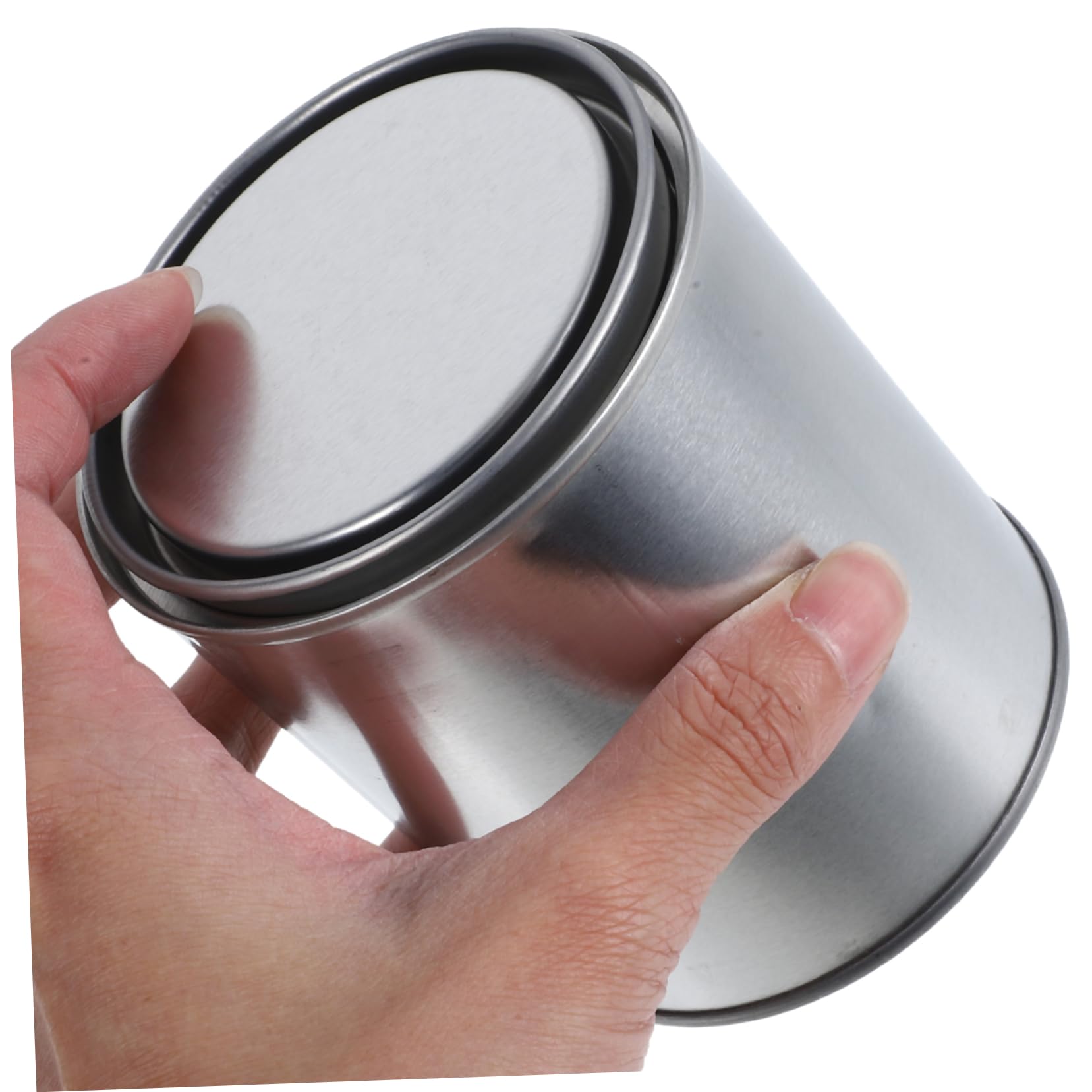 SHINEOFI 12piezas Cubo De Pintura Vacío Sellado Lata De Multiusos Contenedor De Almacenamiento De para Muestreo De Pintura Pigmentada Unidades