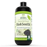 Black Seed Oil Supplement | 16 Oz | 5 G Per Serving | Non-GMO | Gluten-Free | Made in USA