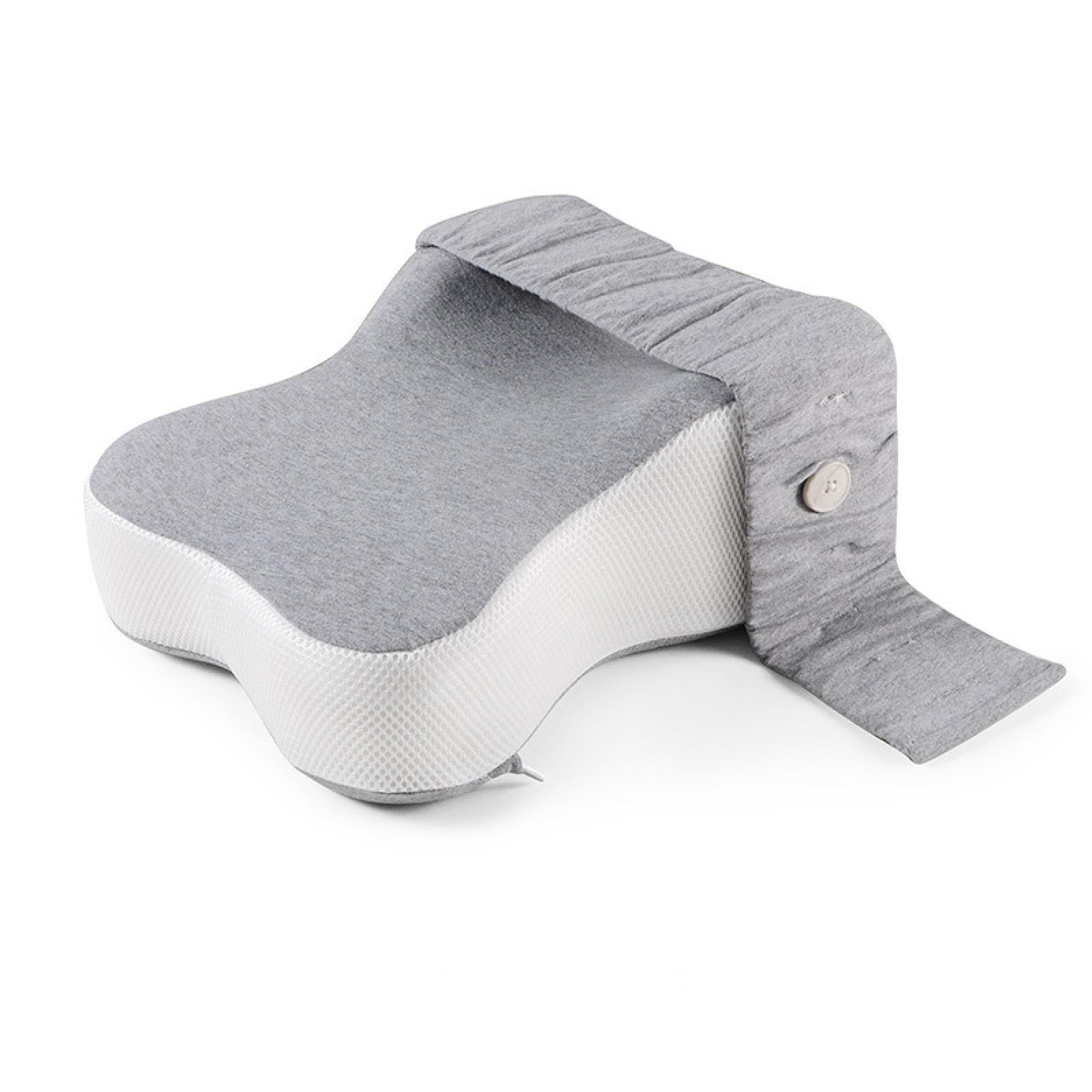 Deaver Orthopedic Slow Rebound Memory Cotton Clamp Leg Pillow Maternity Foot Pillow Strap Adjustable Side Sleeping Knee Leg Pillow