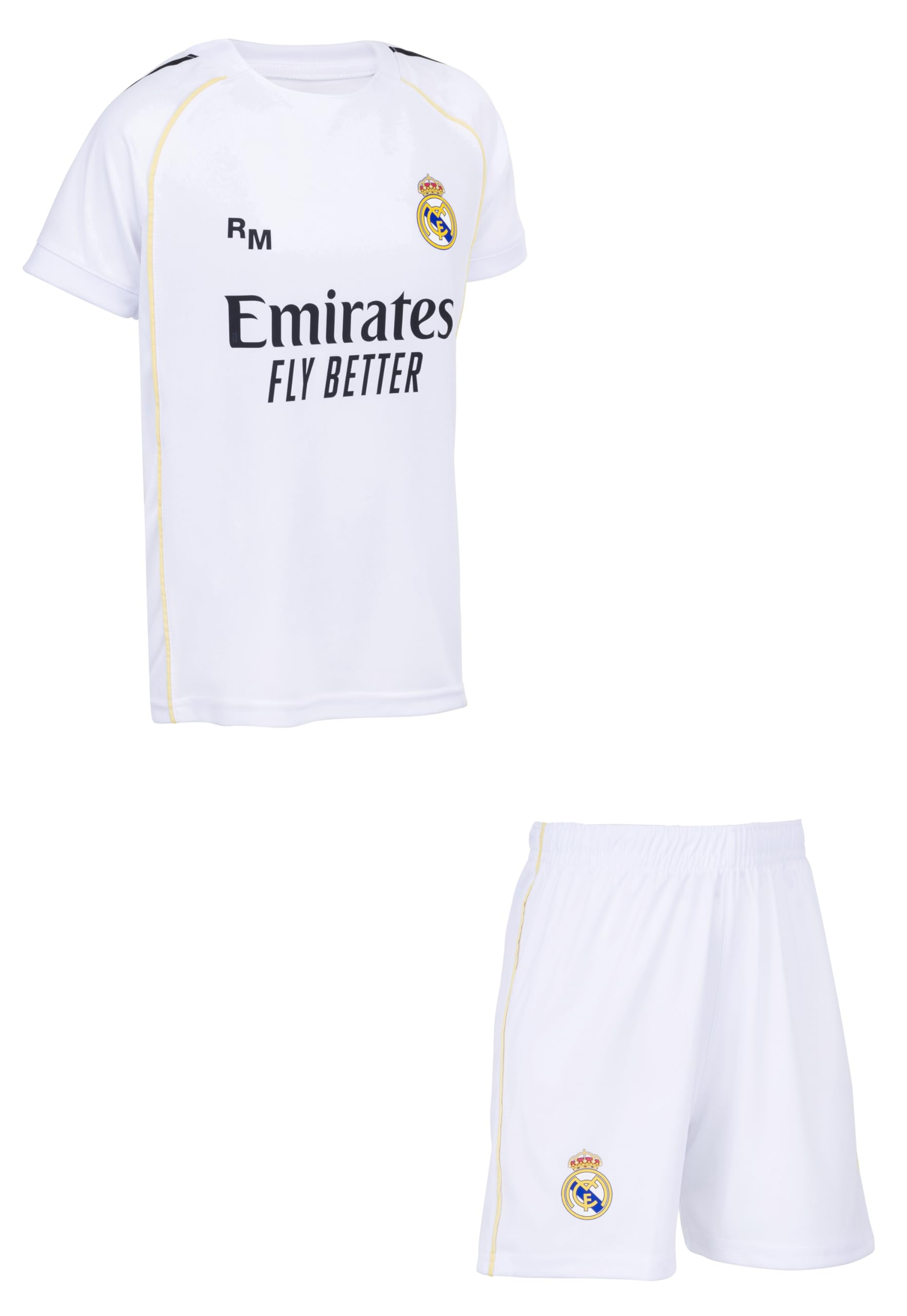 Real Madrid Ensemble Football Maillot Short Real Kylian Mbappé - Collection Officielle