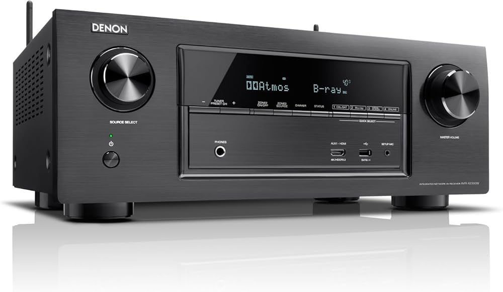 Denon AVRX-2300 7.2 Channel AV Receiver (Black) : Amazon.in