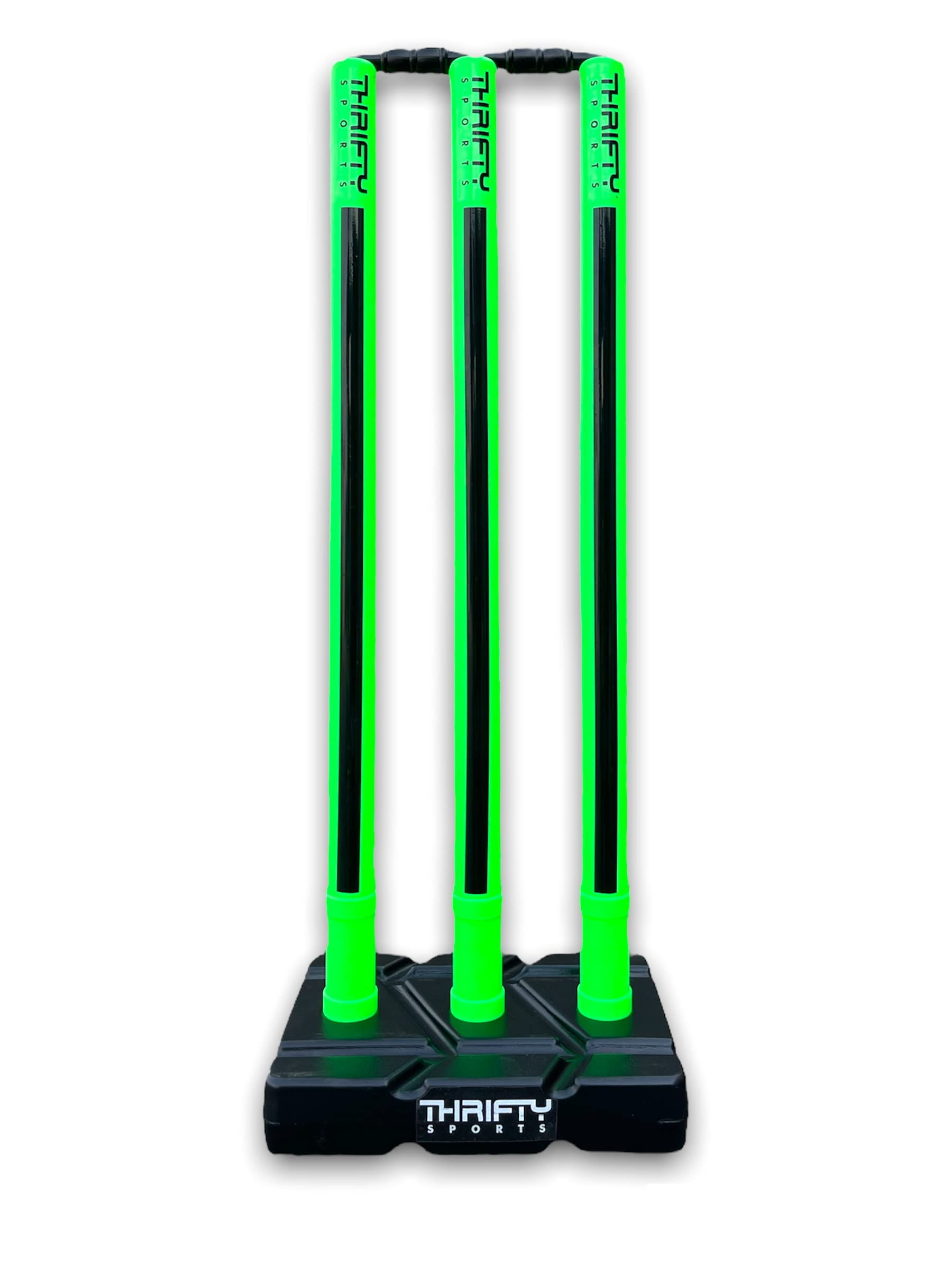 Parth Full Size 32" Heavy Plastic Cricket Stumps Set of 3 Stumps + 2 Bails + 1 Stand (TS Green, 30" Full Size) (B0B3X7BPT6) Amazon Price History, Amazon Price Tracker