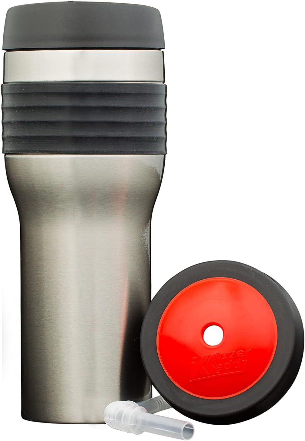 Kruzer Travel Cup with Leak Proof lid and lid with Straw
