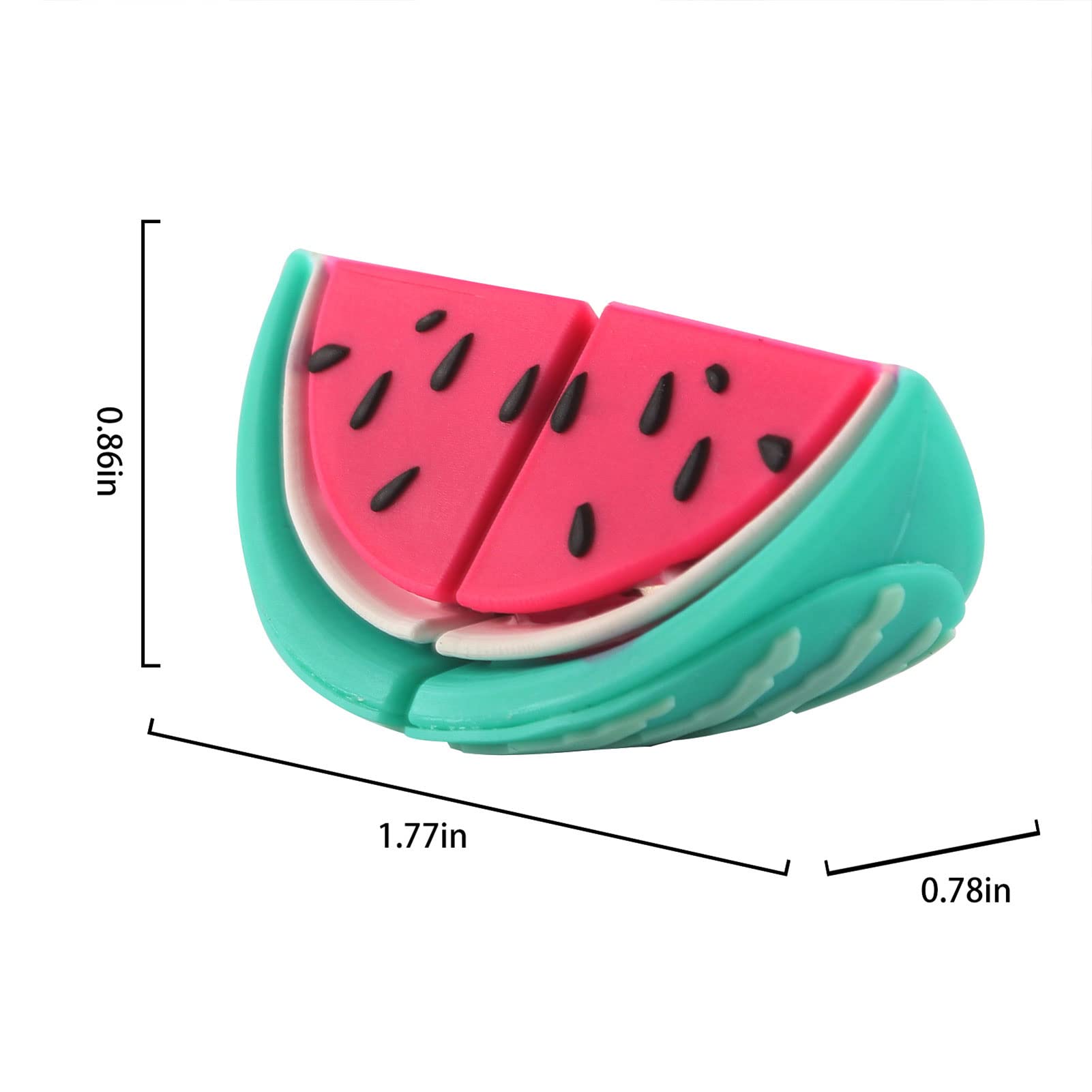 Urocza seria owocowa, arbuz, kształt, 128 GB, USB 2.0, pendrive ślubny, miękki długopis z PCW, nowość pamięć do przechowywania danych, fajny kciuk, zabawny dysk U, prezent, czerwony i zielony