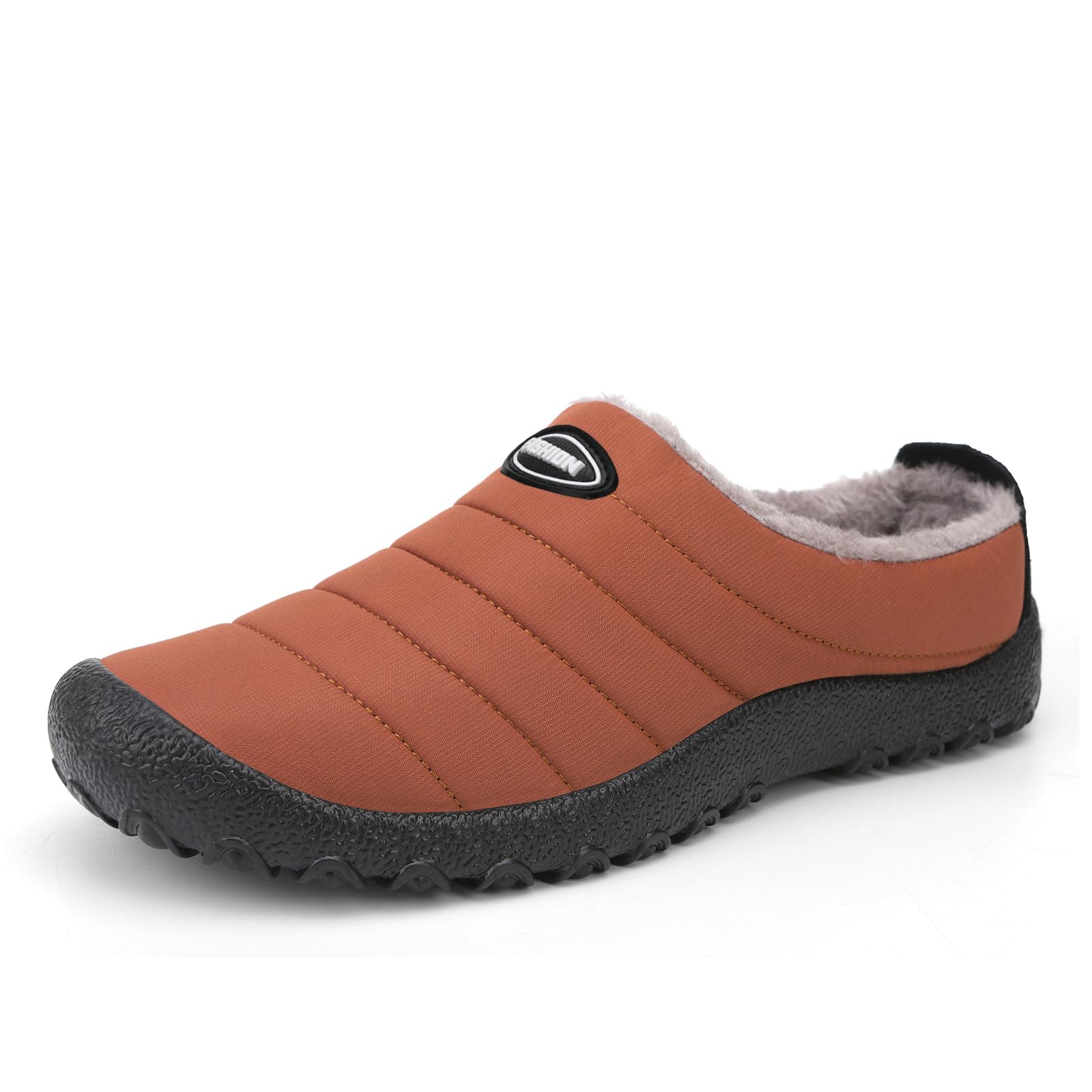 Rojeam Invierno Zapatillas de Casa para Hombre Mujer Pantuflas Antideslizantes Cálidas y Cómodas Zapatillas de Estar por Casa