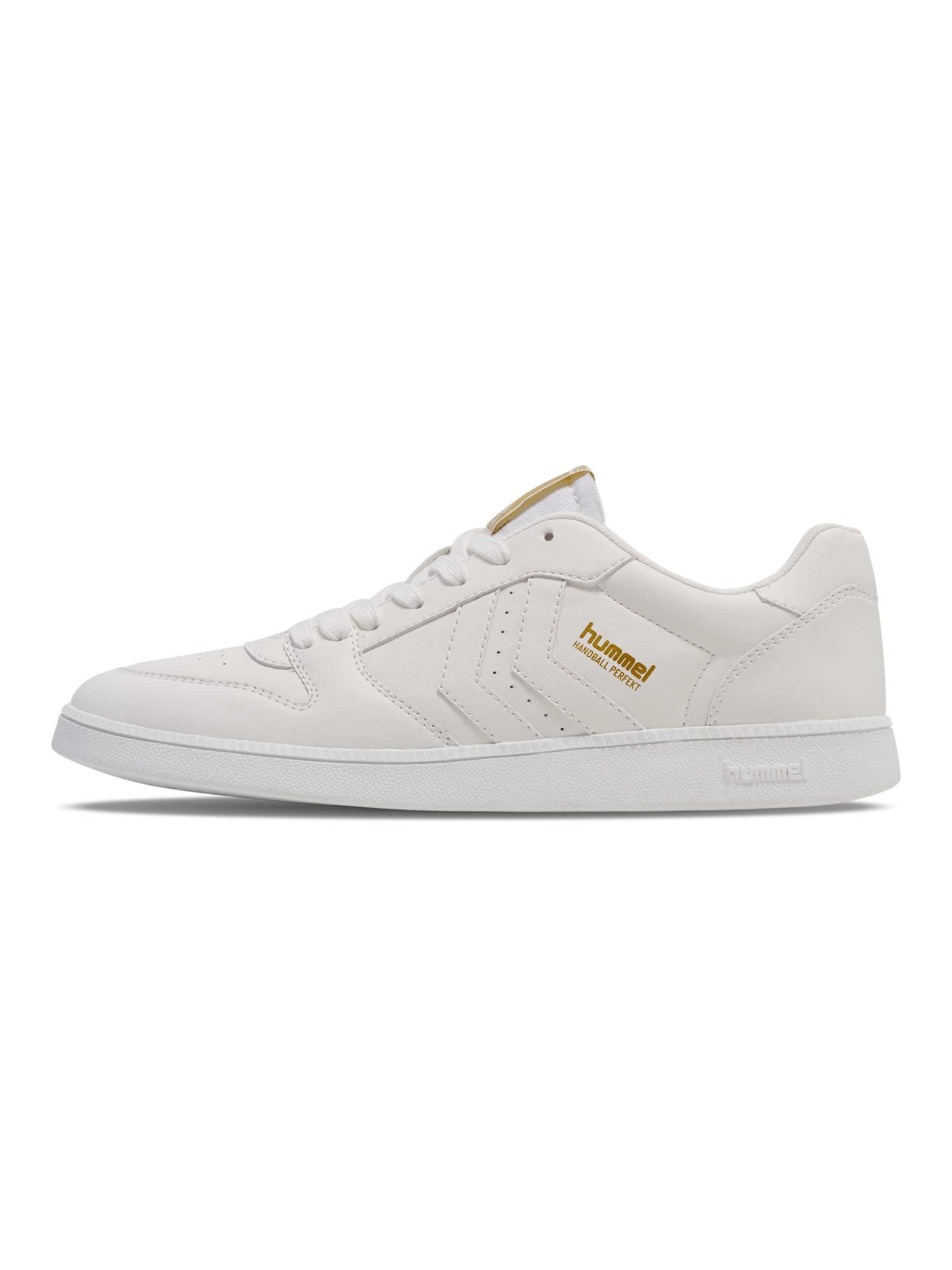 hummel Unisex Handball Perfekt Trainers, White, 37 EU, White, 5 UK