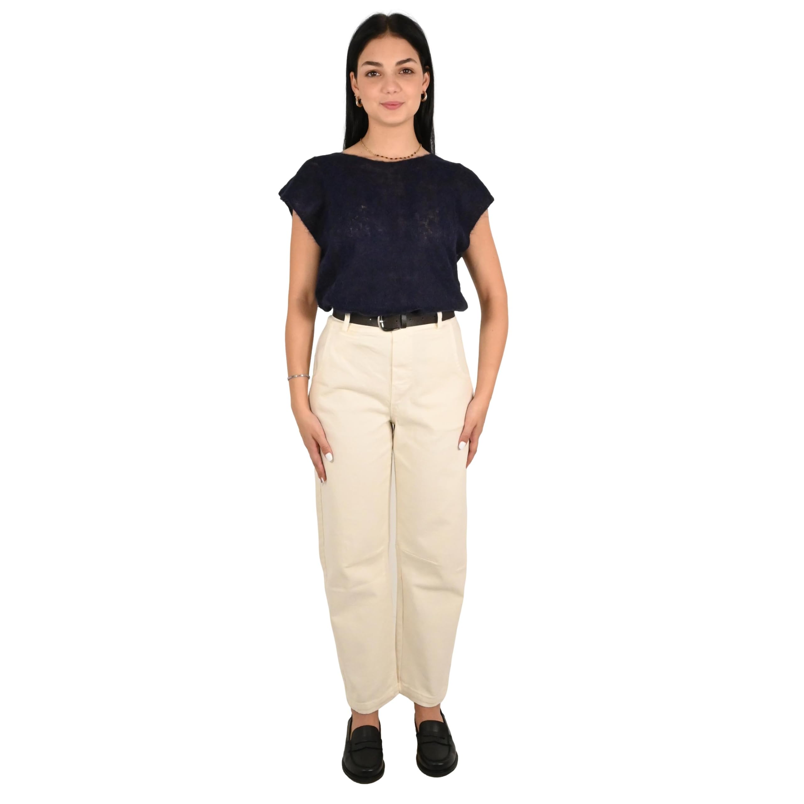Kontatto pantalone donna talco VL304C