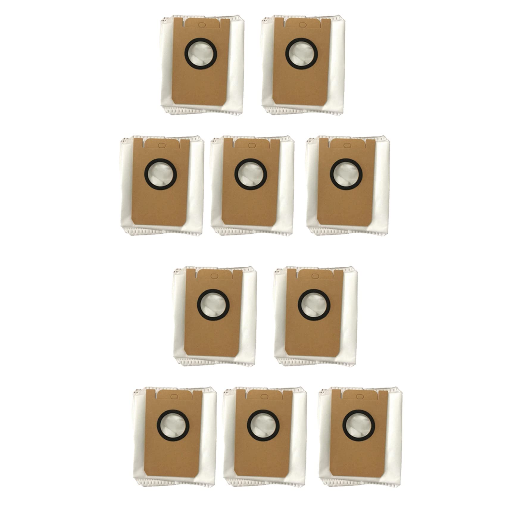 Hndhbfgrt 10Pcs Dust Bags Kit for Q11 Robot Household Replace Replacement Vacuum Cleaner Sweeper Dust Bags Cleaning Bag