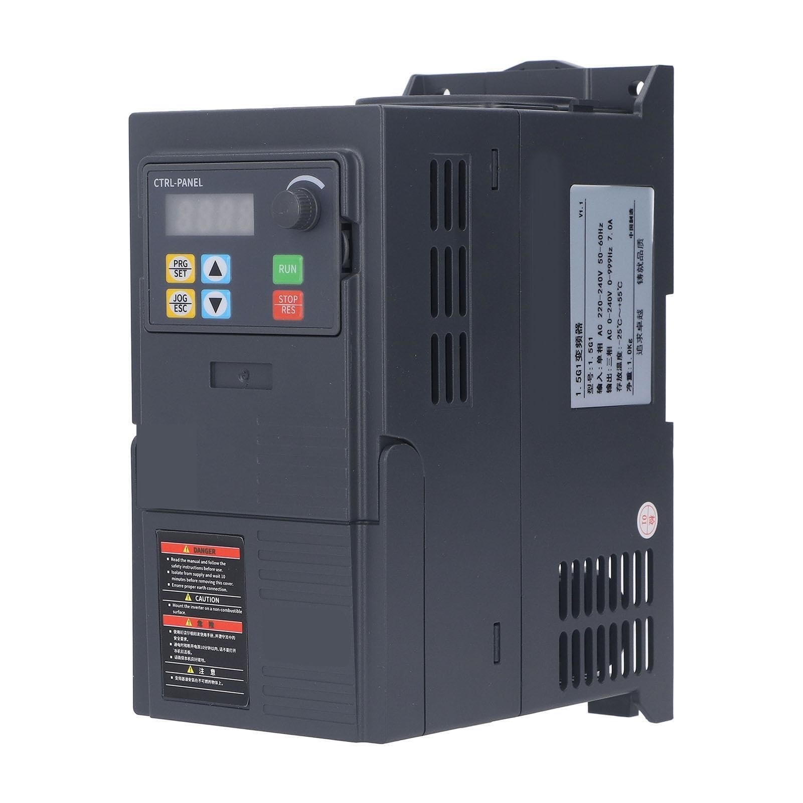 220 V, 380 V, ekonomiczny przetwornica częstotliwości VFD, 1,5/2,2 kW, 3 kW, 4 kW, 5, 7, regulator prędkości silnika (320-2,2 kW, 1ph220v-3ph220v)