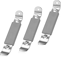 Vista 14 de Abrebotellas magnético, 3 piezas, abridor de latas clásico de acero inoxidable, abrebotellas pequeñas, con imán para acampar y viajar HANCELANT