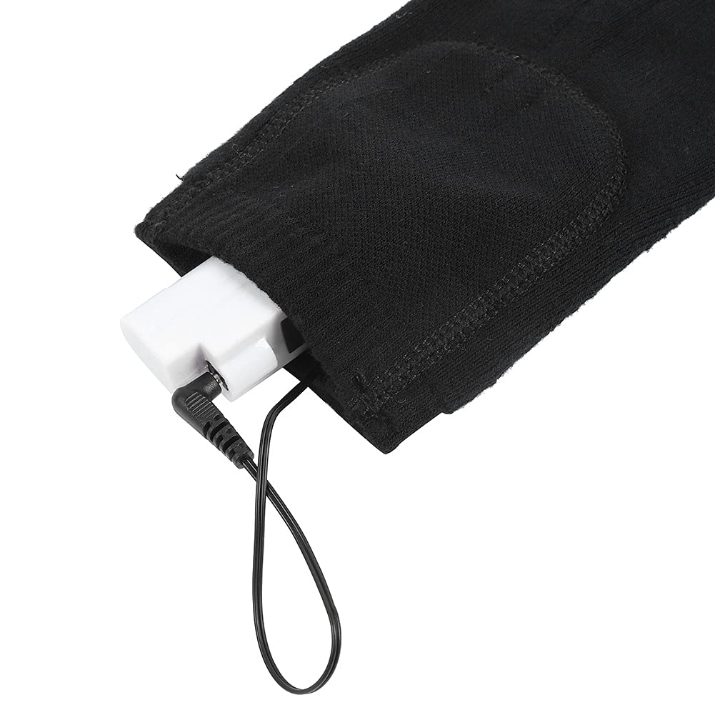 Dioche Chaussettes Chauffantes électriques Batterie Rechargeable Chauffe-Pieds d'hiver Chaussettes Thermiques avec Contrôle Intelligent de la Température pour Les Activités de Plein Air