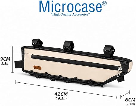 Microcase Bisiklet Kadro Arası Geniş Hacimli Fonksiyonel Bisiklet Çantası AL5611