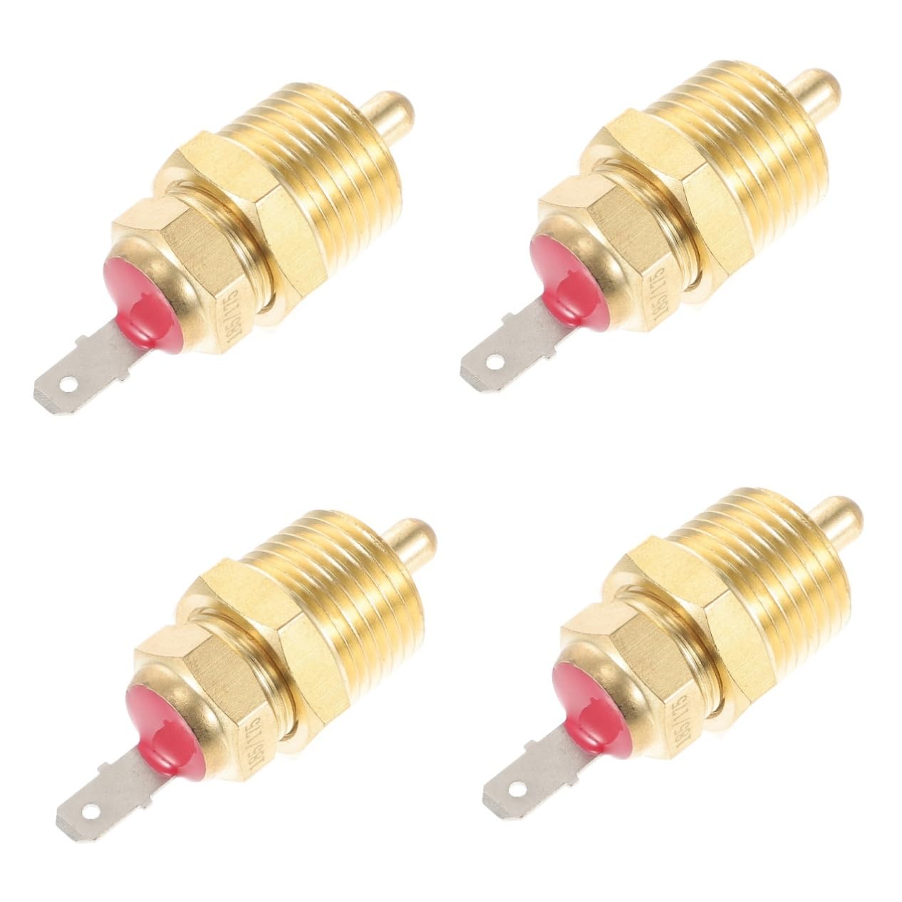 Gatuida 4piezas Controlador De Temperatura Para Ventilador De Radiador Eléctrico Sensor Compatible Ventiladores De Reemplazo De Resistor De Motor Estructura Profesional y Práctica