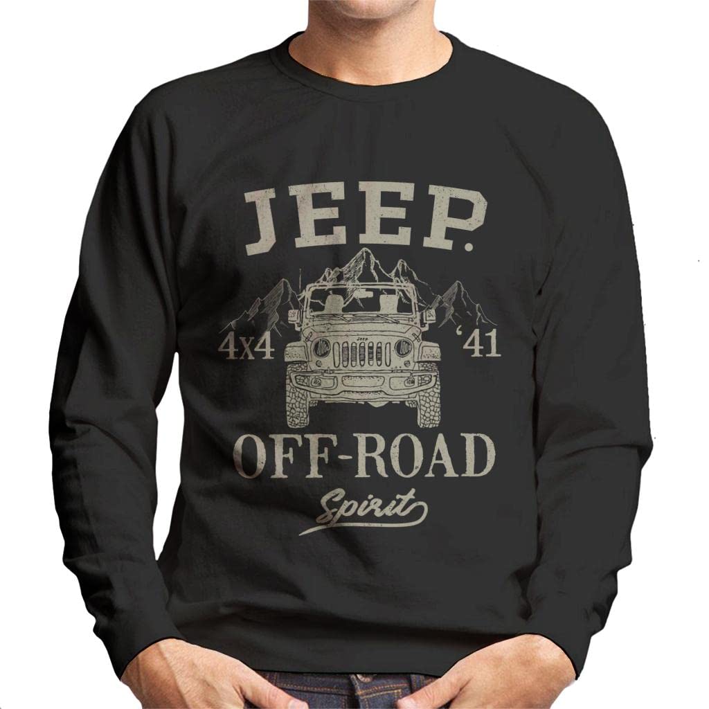 All+Every Jeep 4x4 Off Road Spirit Men's Sweatshirt