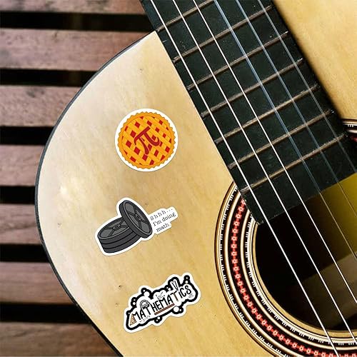 Miniatura 6 de 100 calcomanías de matemáticas para estudiantes, regalos divertidos de matemáticas para mujeres y hombres, calcomanías relacionadas con matemáticas,