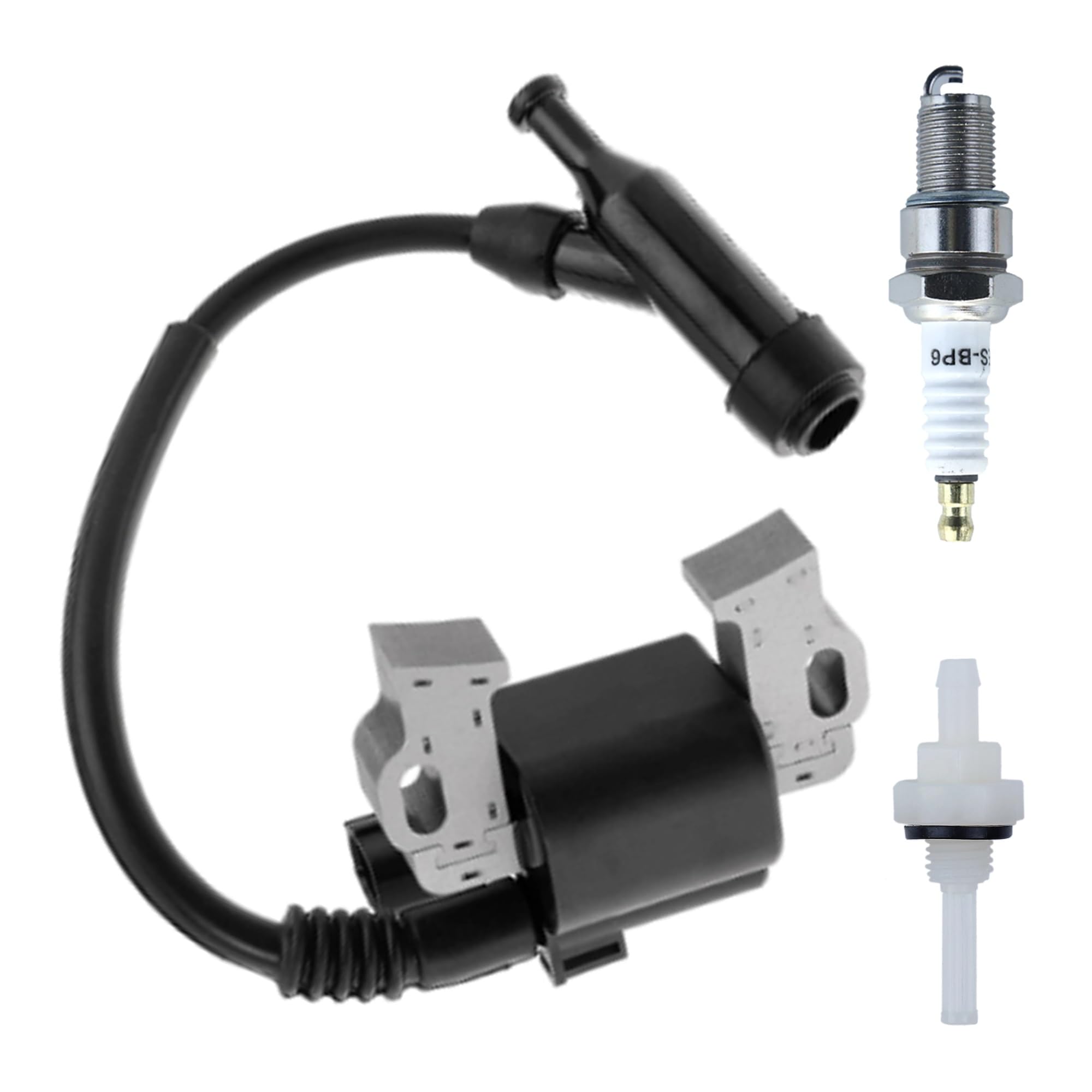 para GX240 para GX270 para GX340 para GX390 8HP 9HP 11HP 13HP Motores 30500-ZE2-023, 30500-ZF6-W02 Bobina Encendido para Bujía Bobina Encendido Motor