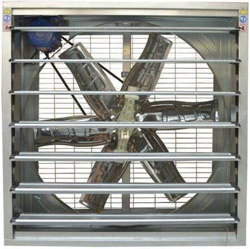 Miniatura 3 de Extractor de efecto invernadero accionado, ventilador de ventilación de invernadero, bajo nivel de ruido, baja vibración (32)