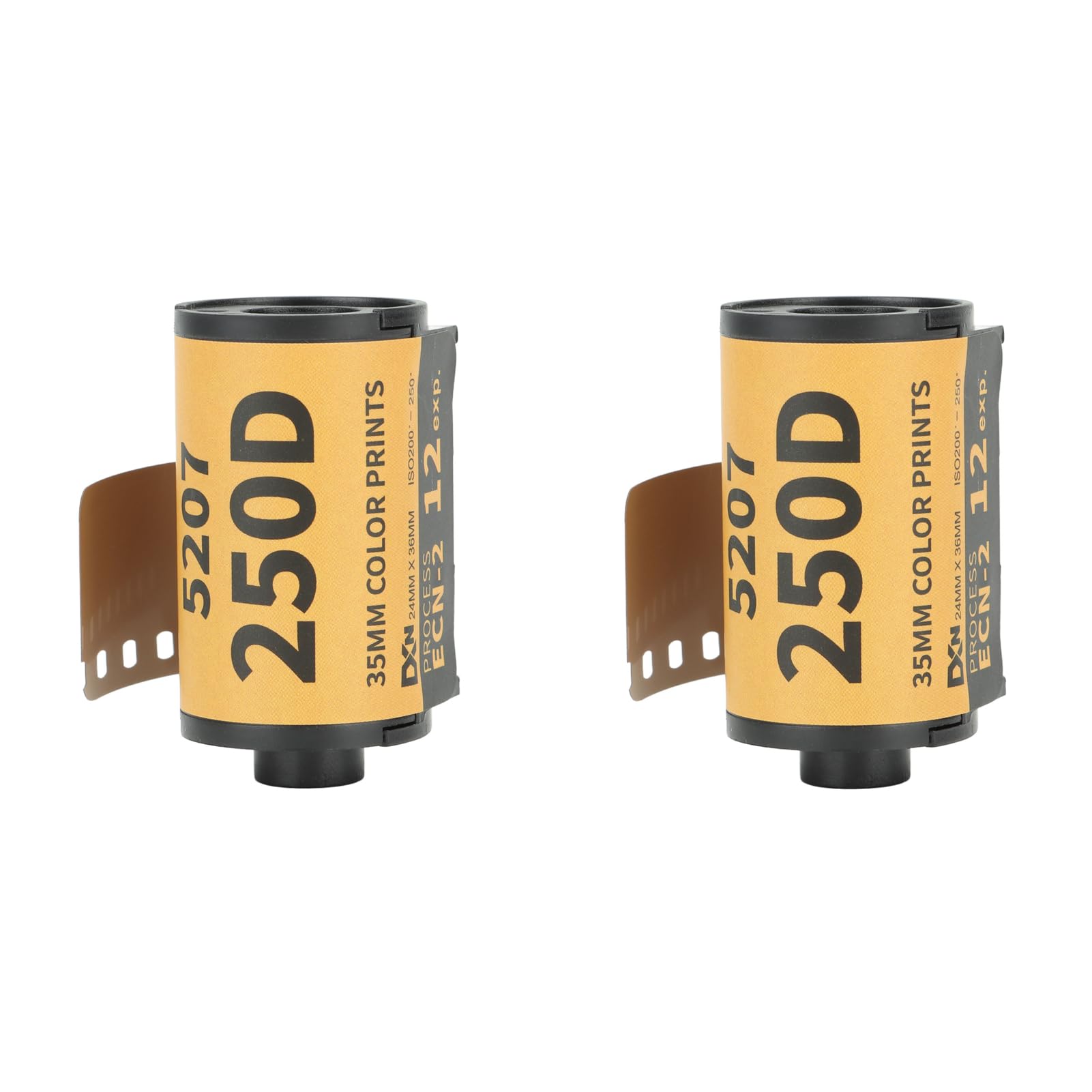 2Pcs The Epitome of The Classic 35mm Colour Print Film Superb for Practice and Exuding Vibrant Hues Compatible with 135 Develop Cameras for ECN Colour Print Camera Film