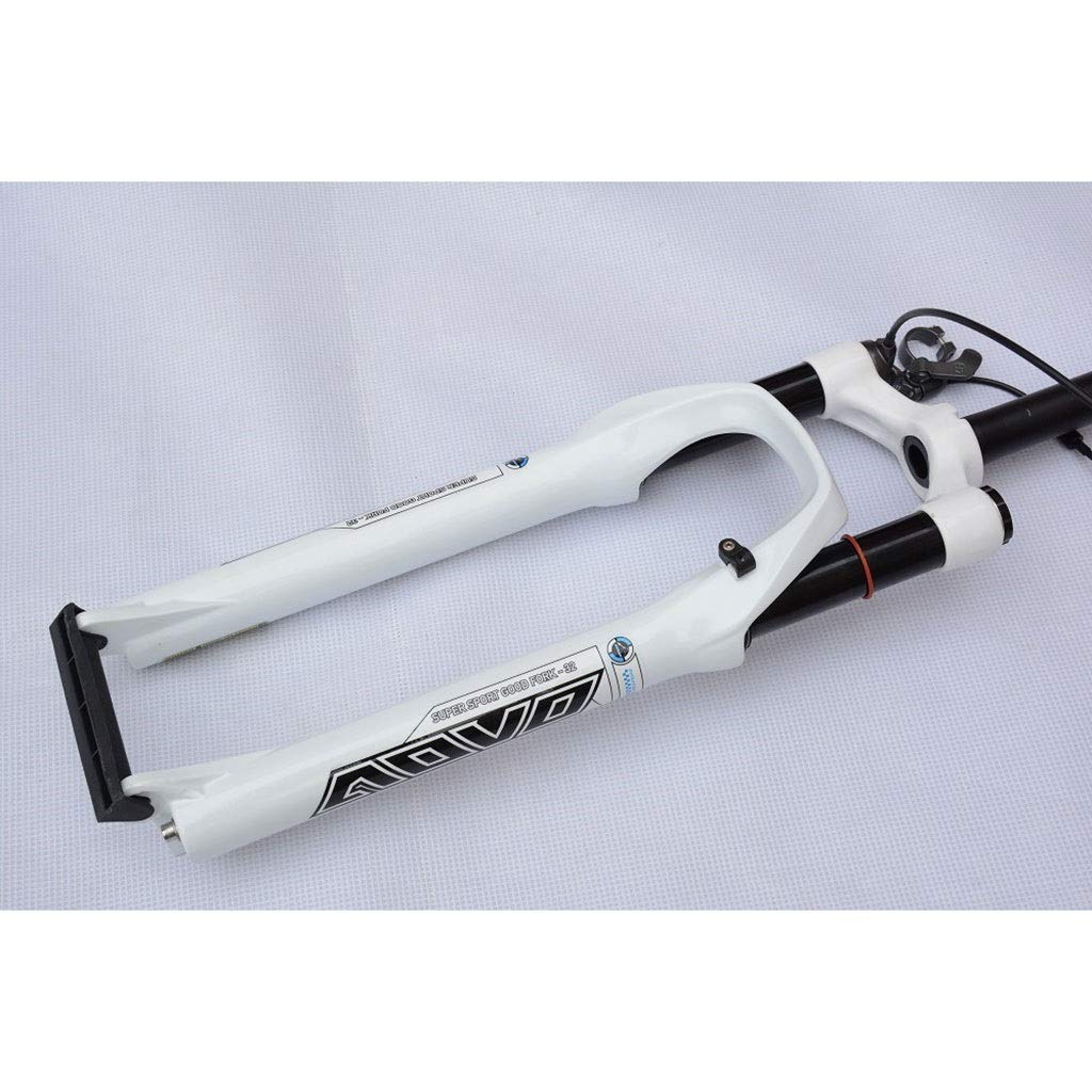 Widelec przedni amortyzowany do roweru górskiego, 26, 27,5 i 29 cala, widelec powietrzny z 1-1/8", 120 mm