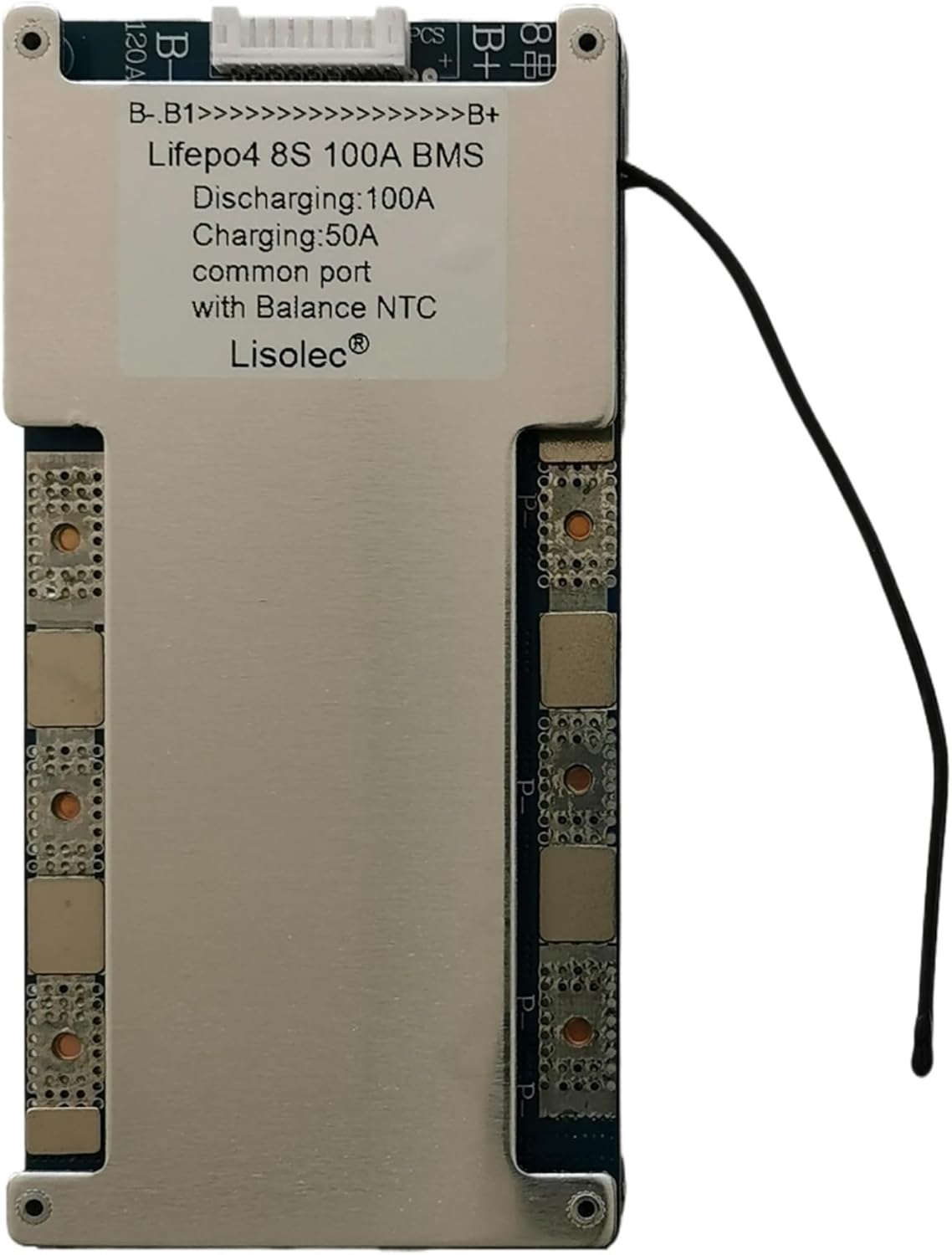 BMS 8S 24V LiFePO4 100A 200A NTC Protection Board 15A~150A for 24V Lithium Iron Phosphate Battery Solar Storage Off-grid System(200A Common Port NTC)