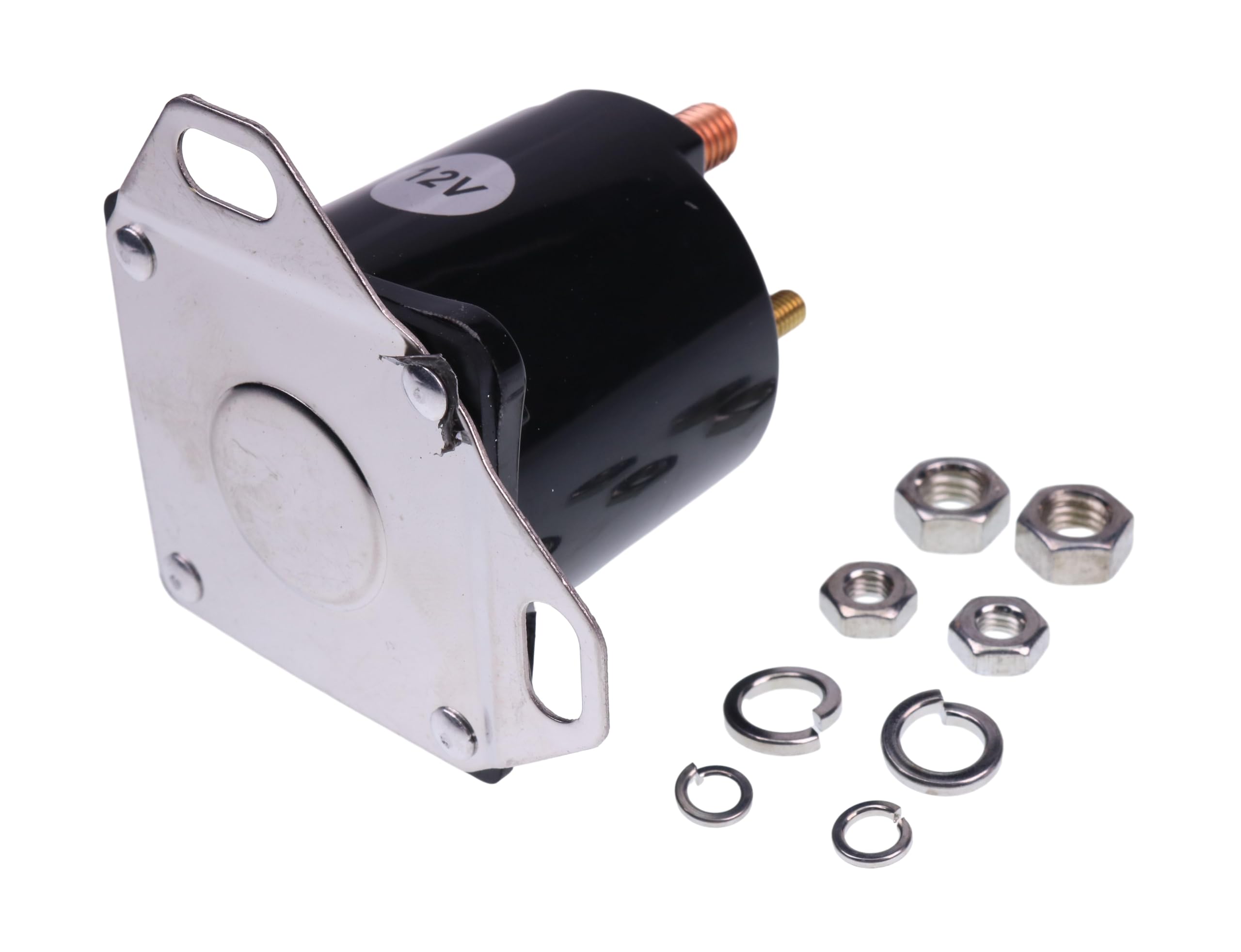 Solenoide relè 12 V SBC-4201D AR73144 3740067 compatibile con Deutz Starter Prestolite John Deere Terne 210C 310A 310C 310E 410 JLG 460SJ 660SJ 600A 600AJ 450A 600A 600AJ 450A 600A 600A S 450