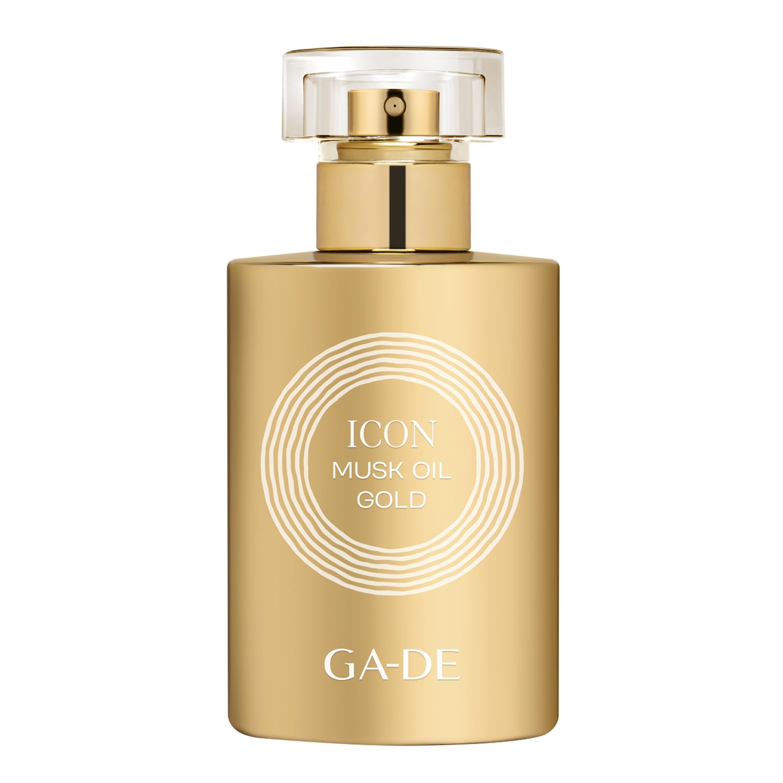 GA-DE Icon Musk Oil Gold EDP Spray perfumy dla kobiet - nuty mandarynki, czarnej porzeczki, jaśminu i paczuli - promieniuje pozytywną energią - 48 g