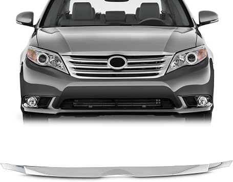 KARPAL Hood Molding Trim Compatible with 2011 2012 Avalon, Chrome, Replacement 7577007010 TO1235103