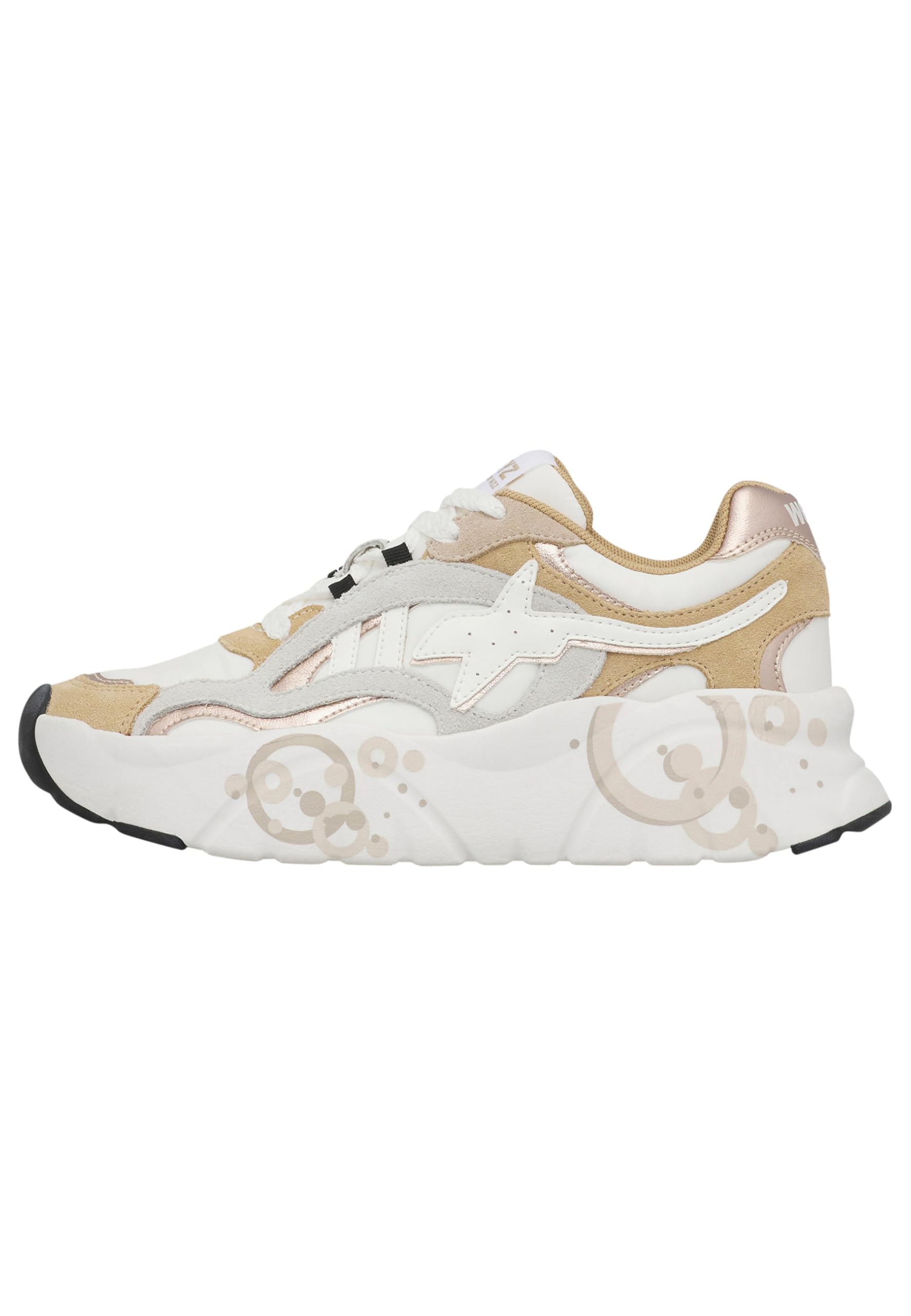 w6yz Sneakers in Suede e Tessuto Tecnico