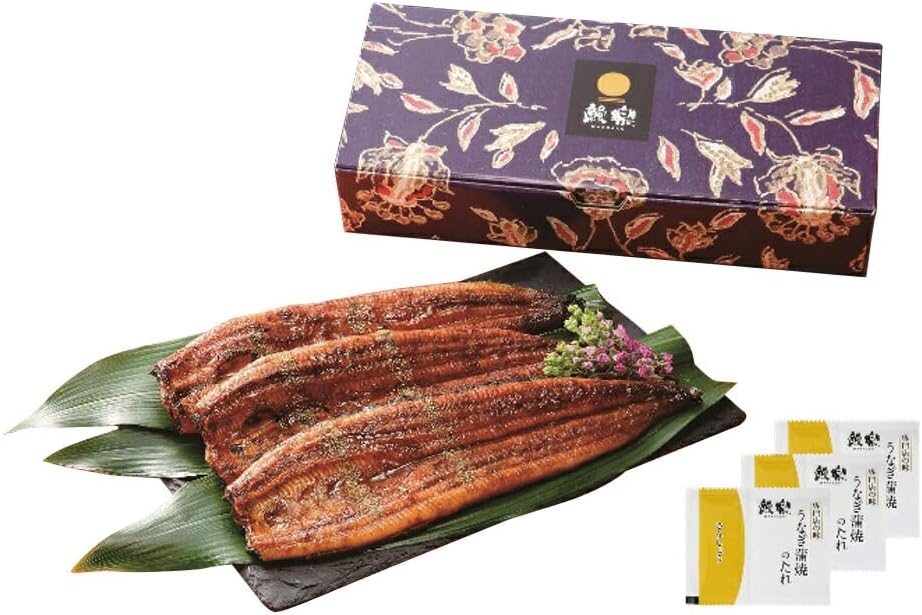 鰻楽 うなぎ蒲焼 長焼3尾 4272-049 和風惣菜 鰻 蒲焼き【二重包装不可】【お届け不可地域：北海道・沖縄・離島】