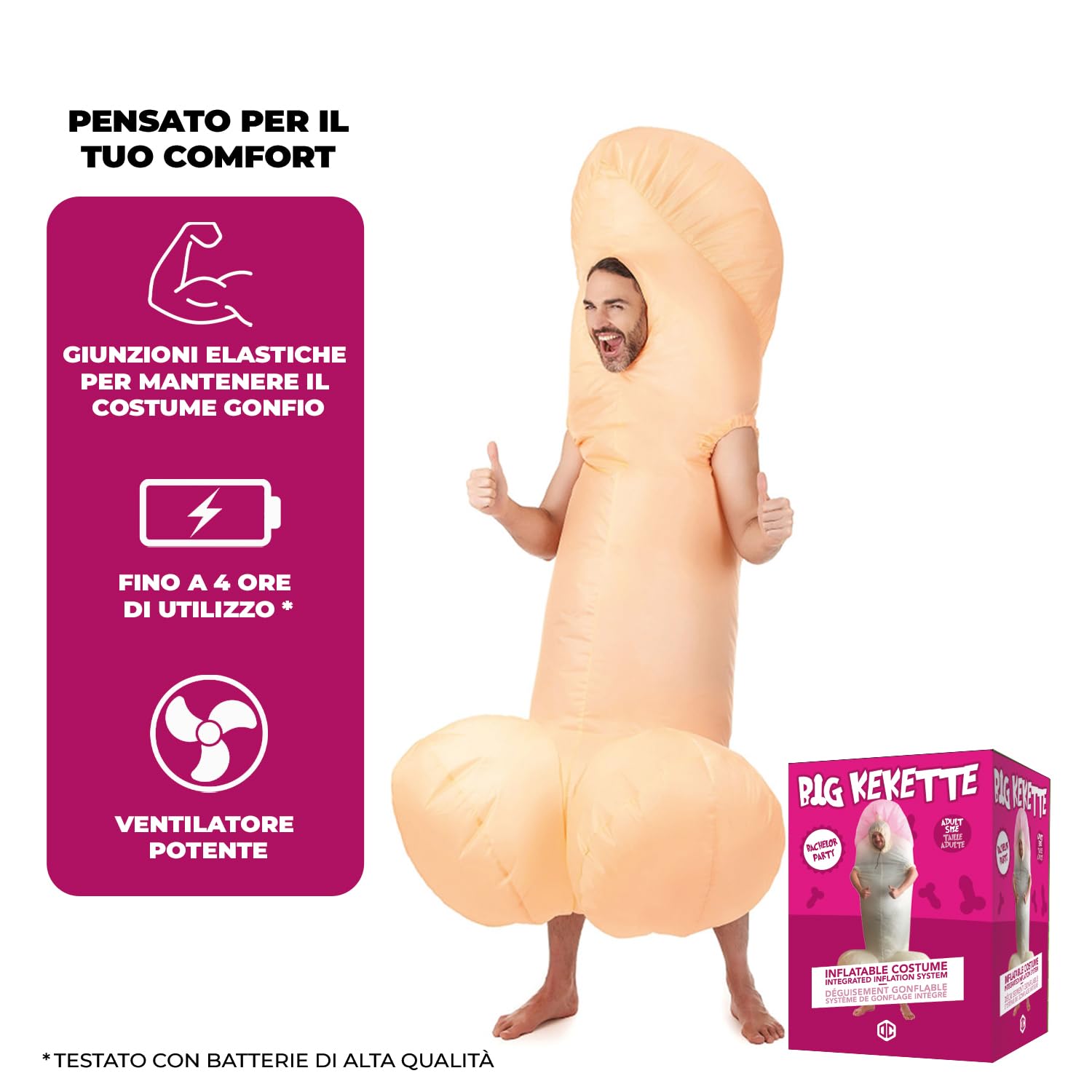 Gigante Pene Gonfiabile Zizi Multifunzione - Foto 2