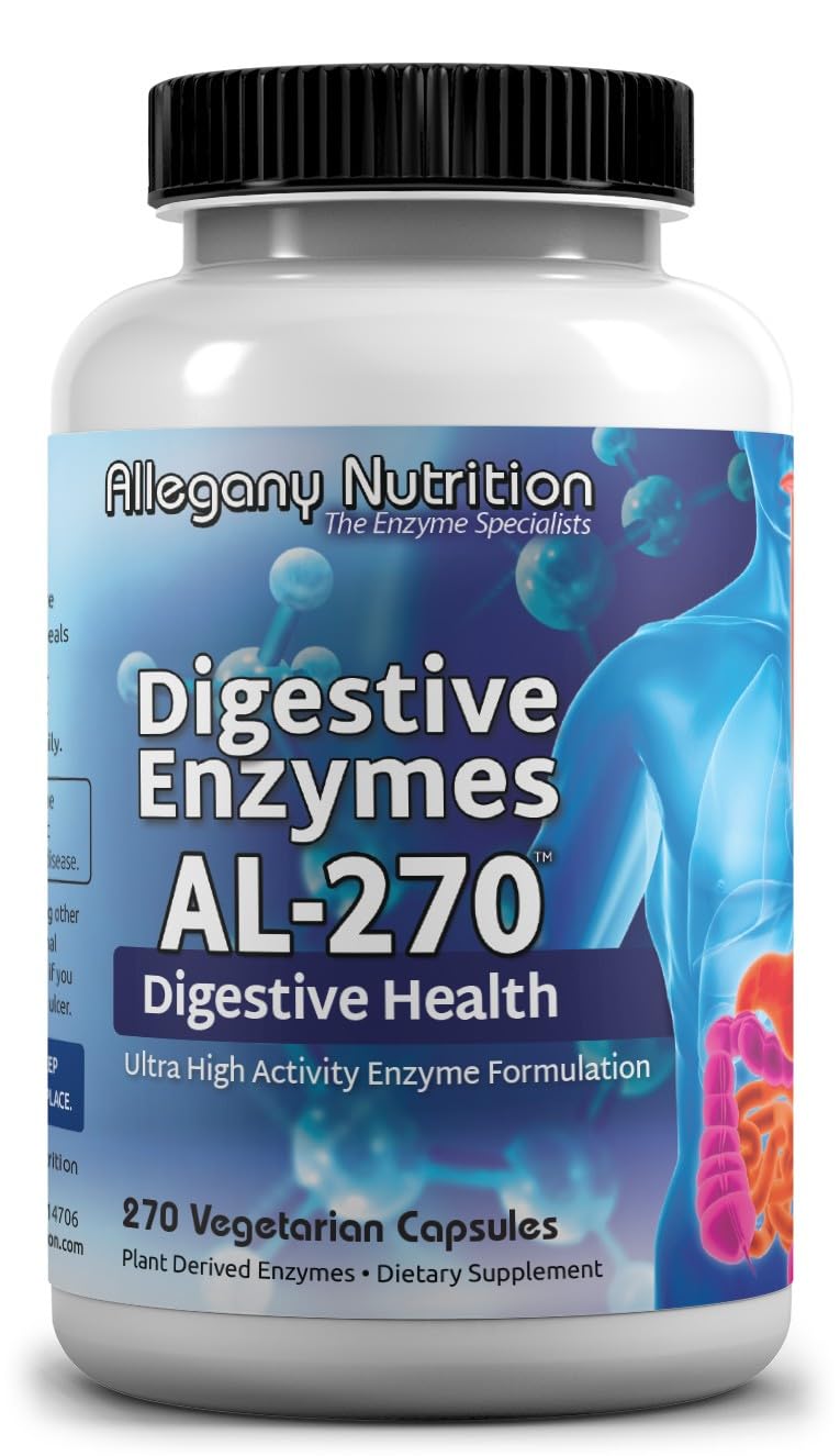 Gluten Free Digestive Enzymes - 270 Count