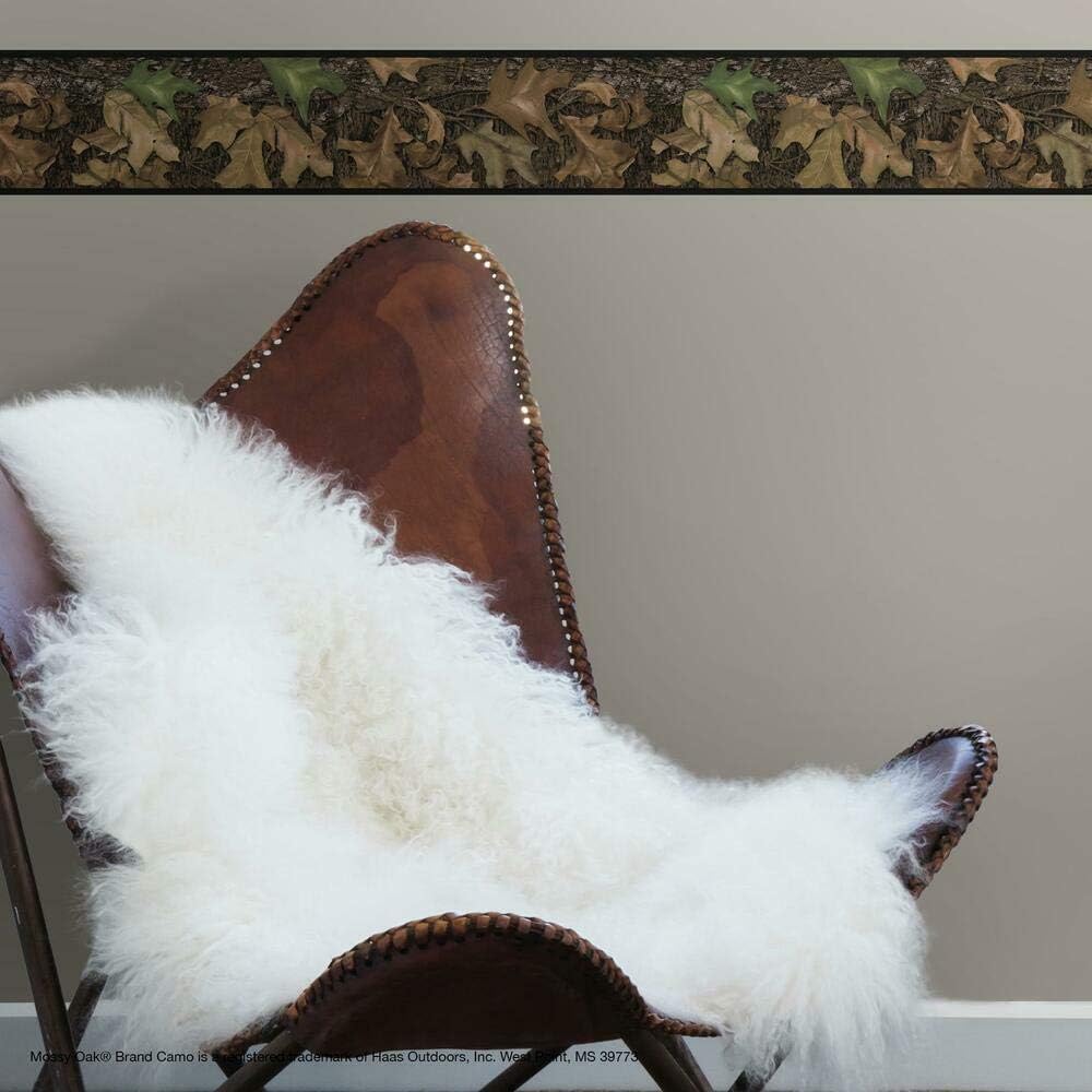 RoomMates RMK4398BD Mossy Oak Peel and Stick Wallpaper Border