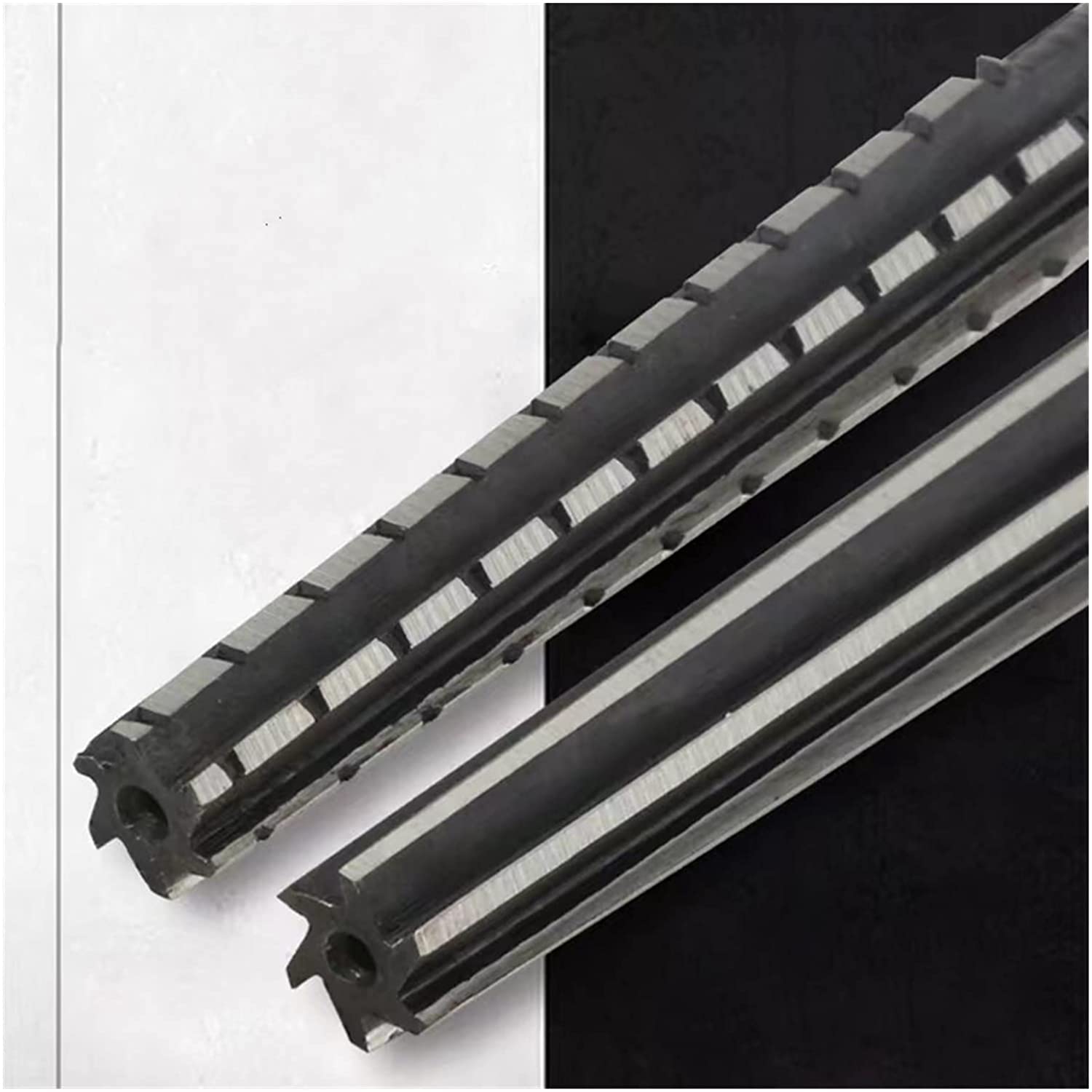 ACiyD 2Pcs Alesatore MT1/MT2/MT3/MT4 Alesatore a Mano in Acciaio per Utensili in Lega, Standard internazionali, Finitura, sgrossatura, tornio Meccanico (Dimensioni : MT2) (MT1)