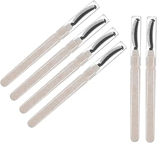 6 aplicadores de cepillo de pestañas de silic...