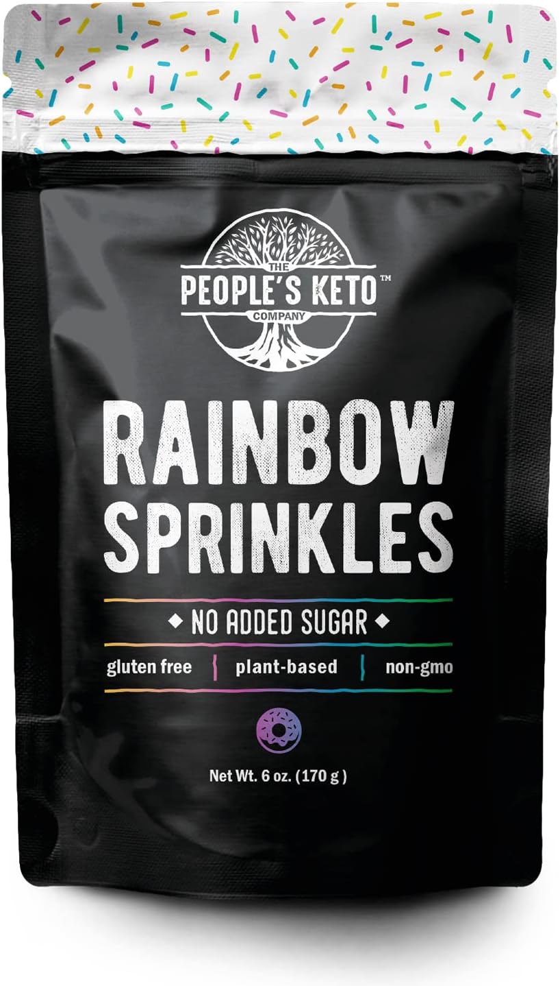 Keto Rainbow Sprinkles