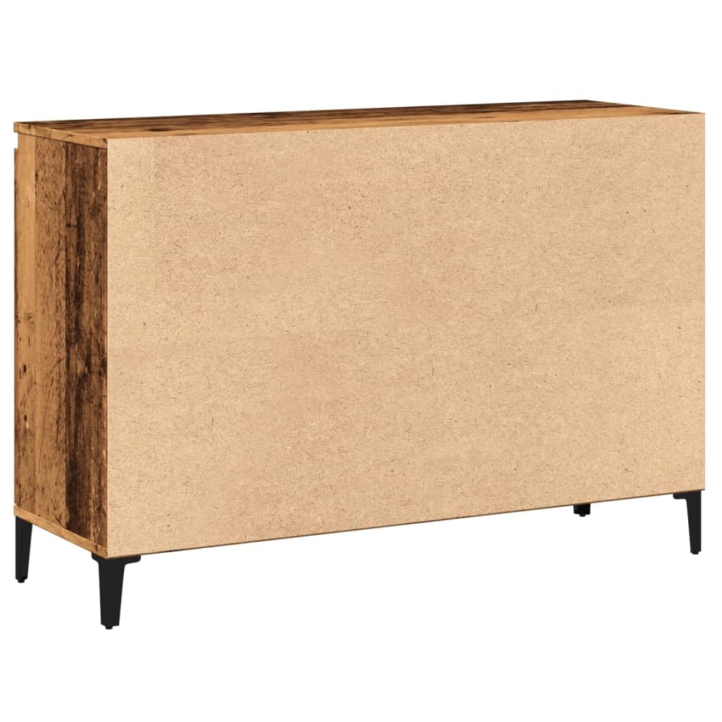 Generico Credenza Legno Antico 102x35x70 cm in Legno Multistrato,Buffet e credenze