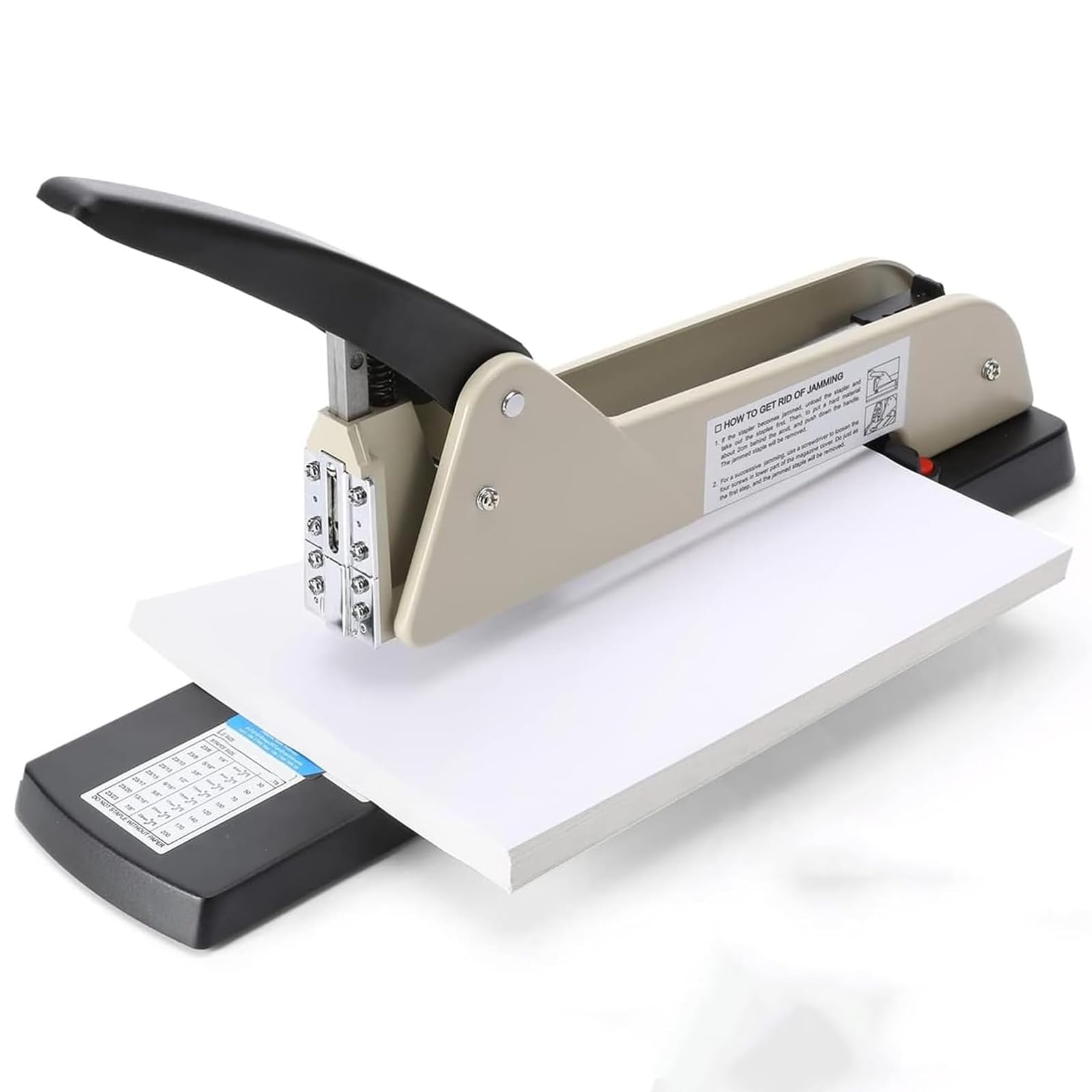 Agrafeuse longue portee de 25 cm pour livrets et documents - 8
