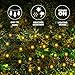 JOYIN 100 LED Christmas Net Lights,4X 6FT Christmas Mesh Lights with 8 Modes, Connectable, Waterproof for Bushes Trees Yard Indoor Outdoor Xmas Decorations (Warm White)