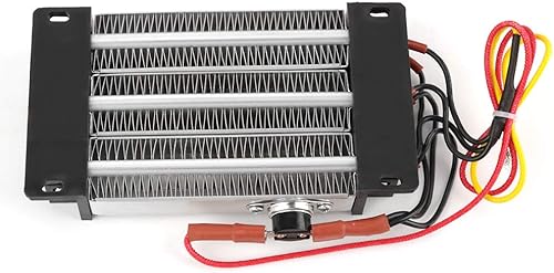 Miniatura 7 de Alvinlite 5.512x2.992 in PTC aislado PTC calentador de aire de cerámica calentador de aire de cerámica  220V AC DC 750W PTC termistores Ripple placa