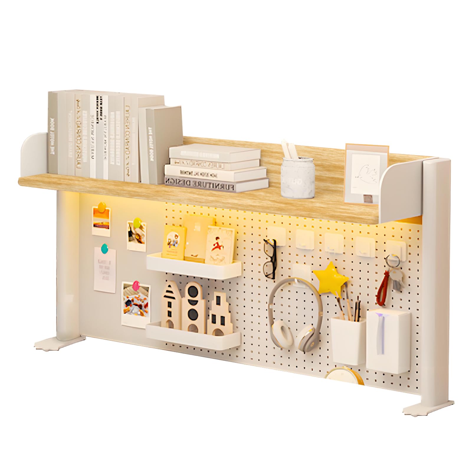 Amazon.co.jp: 机上ラック、ブックスタンド 卓上、卓上本棚、本棚 二段  