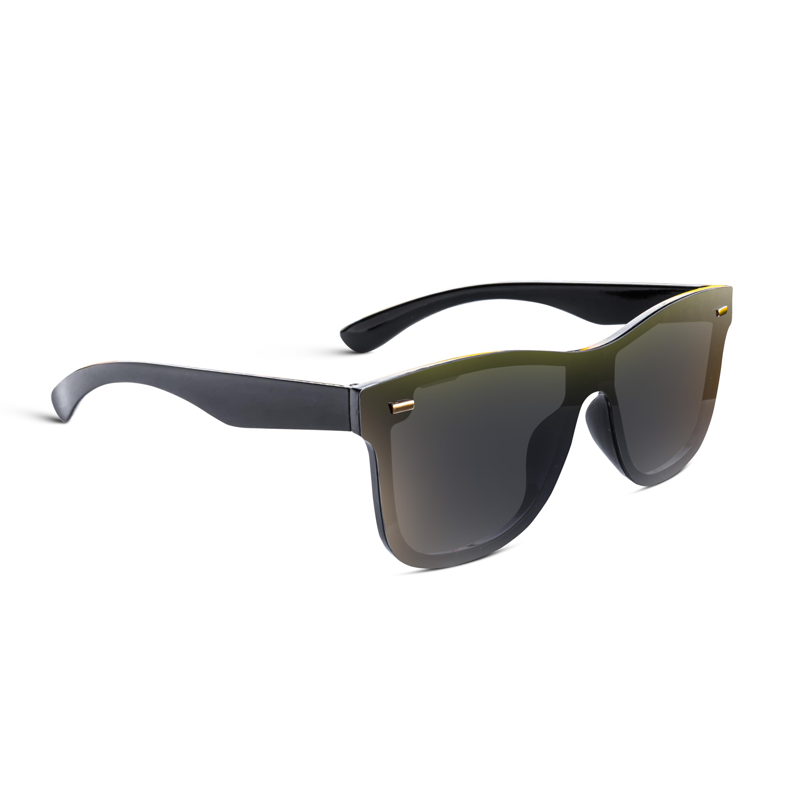 Unisex Sunglasses, Black Frame, Dark Gradient Lens-image-32