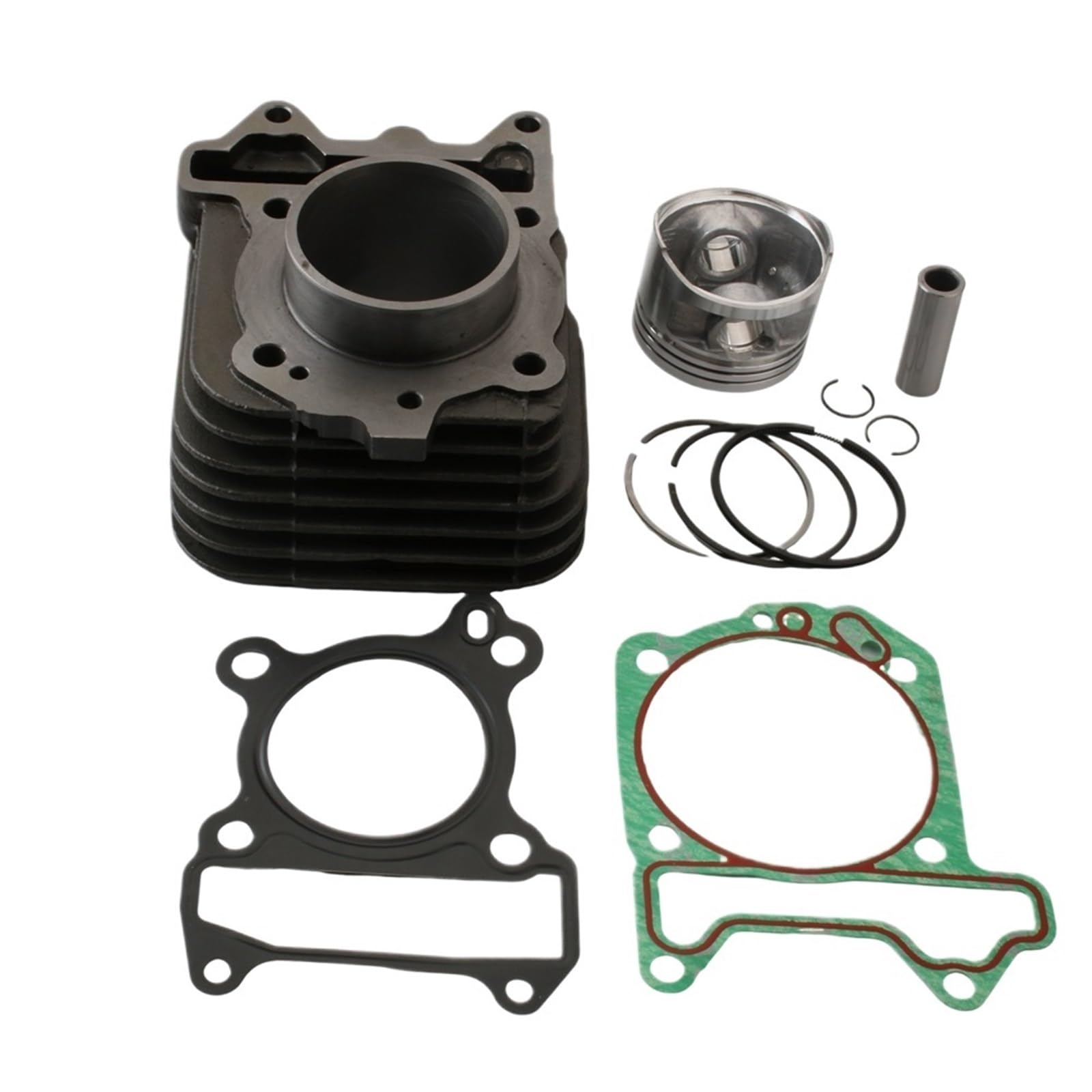 Bloque de cilindros X8 125cc 2V 4T con alta disipación térmica para referencias 10487